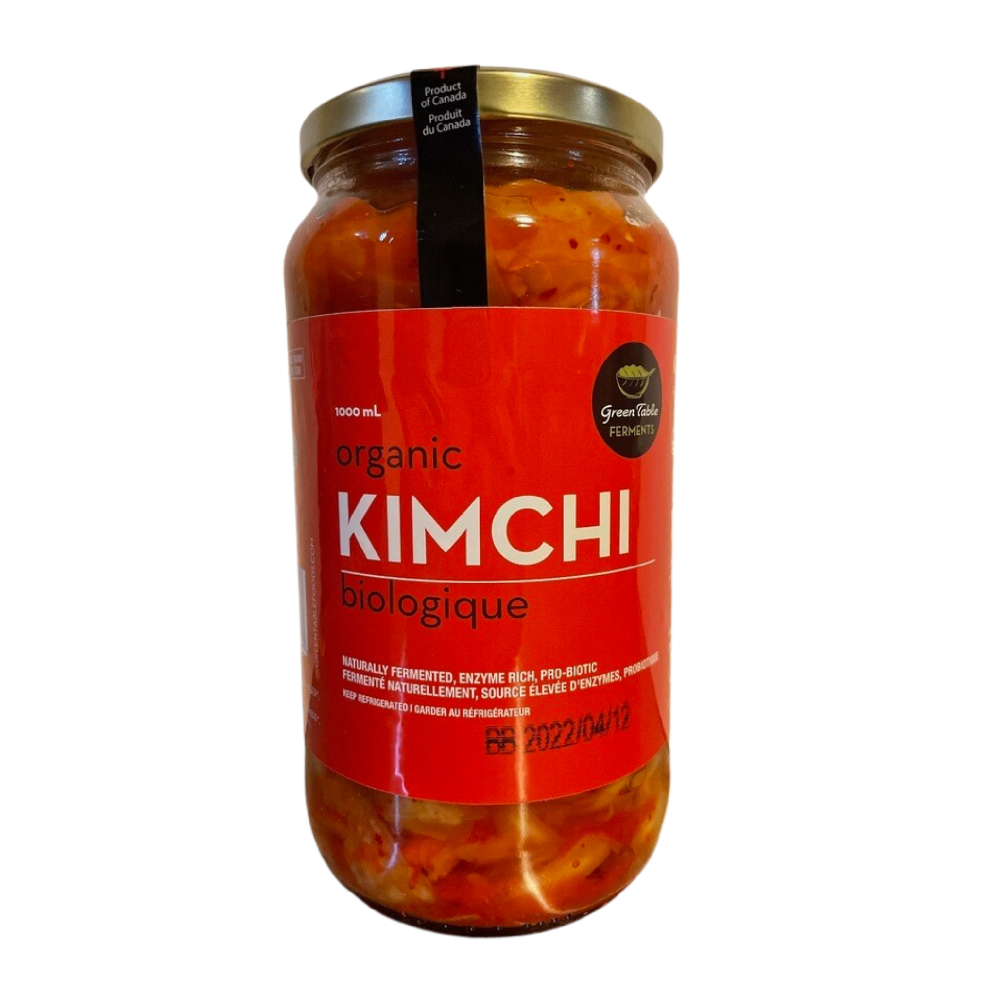 Green Table Foods - Organic Kimchi (IN STORE PICKUP ONLY)