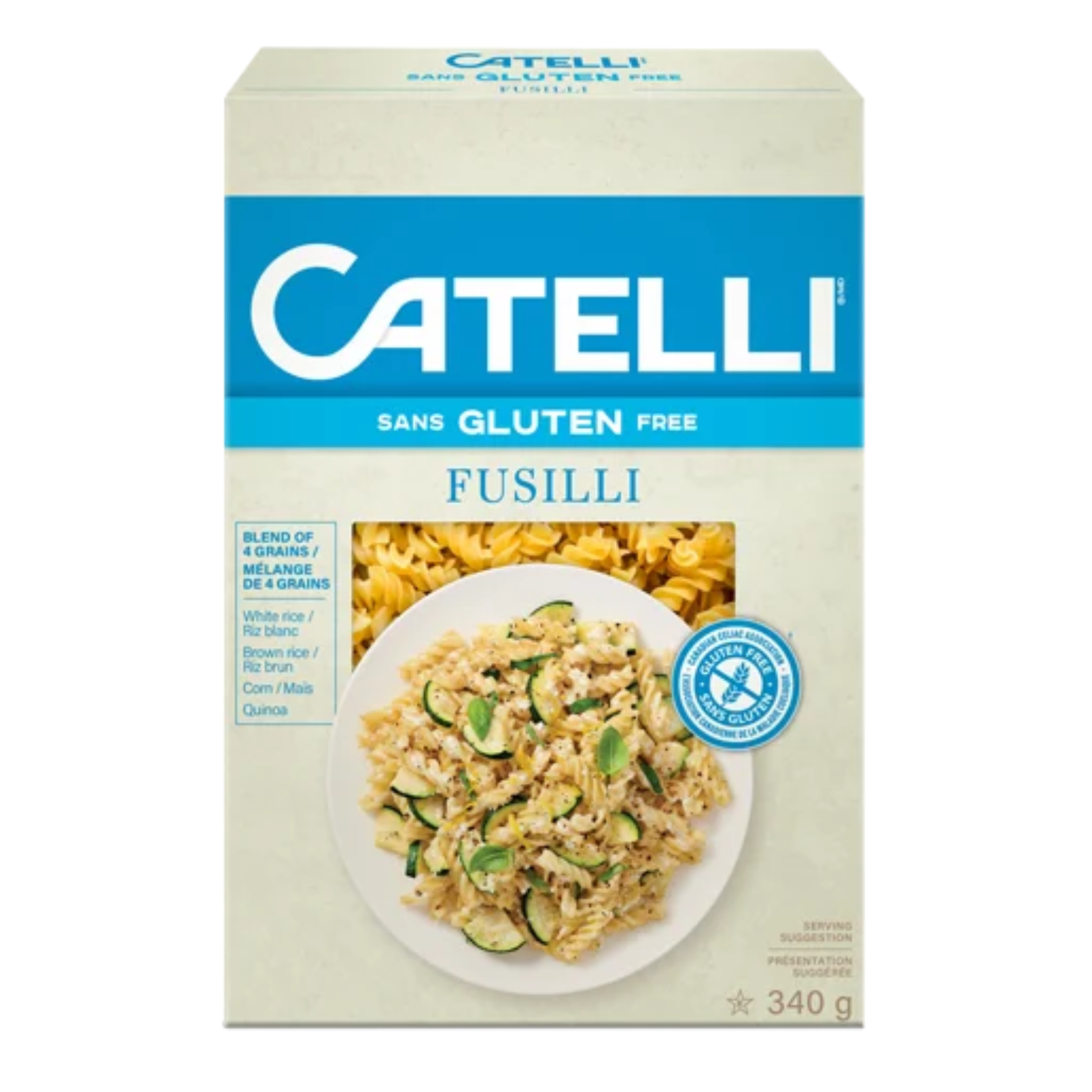 Catelli - Gluten Free Fusilli - 340g