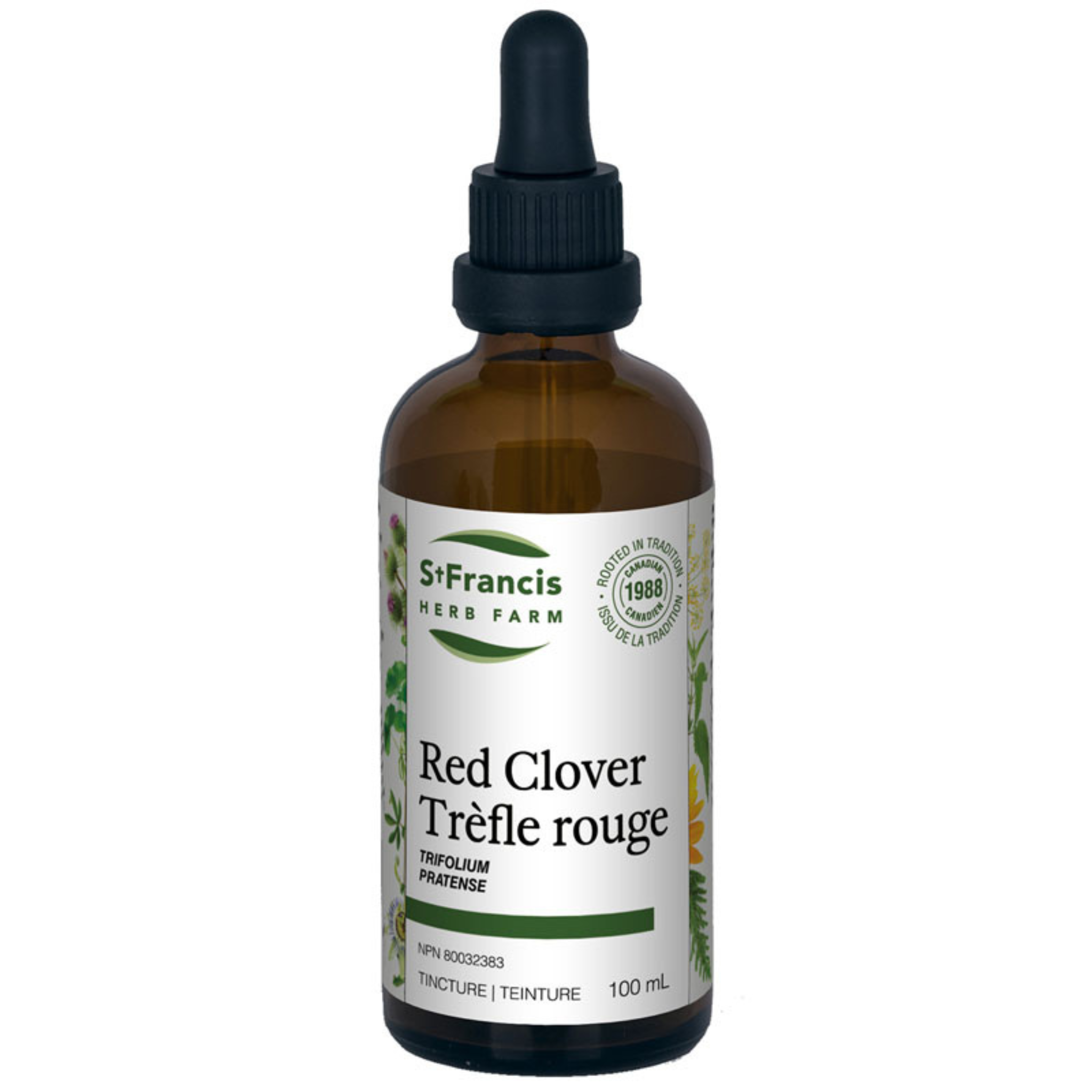 St Francis Herbs - Red Clover Tincture - 50mL
