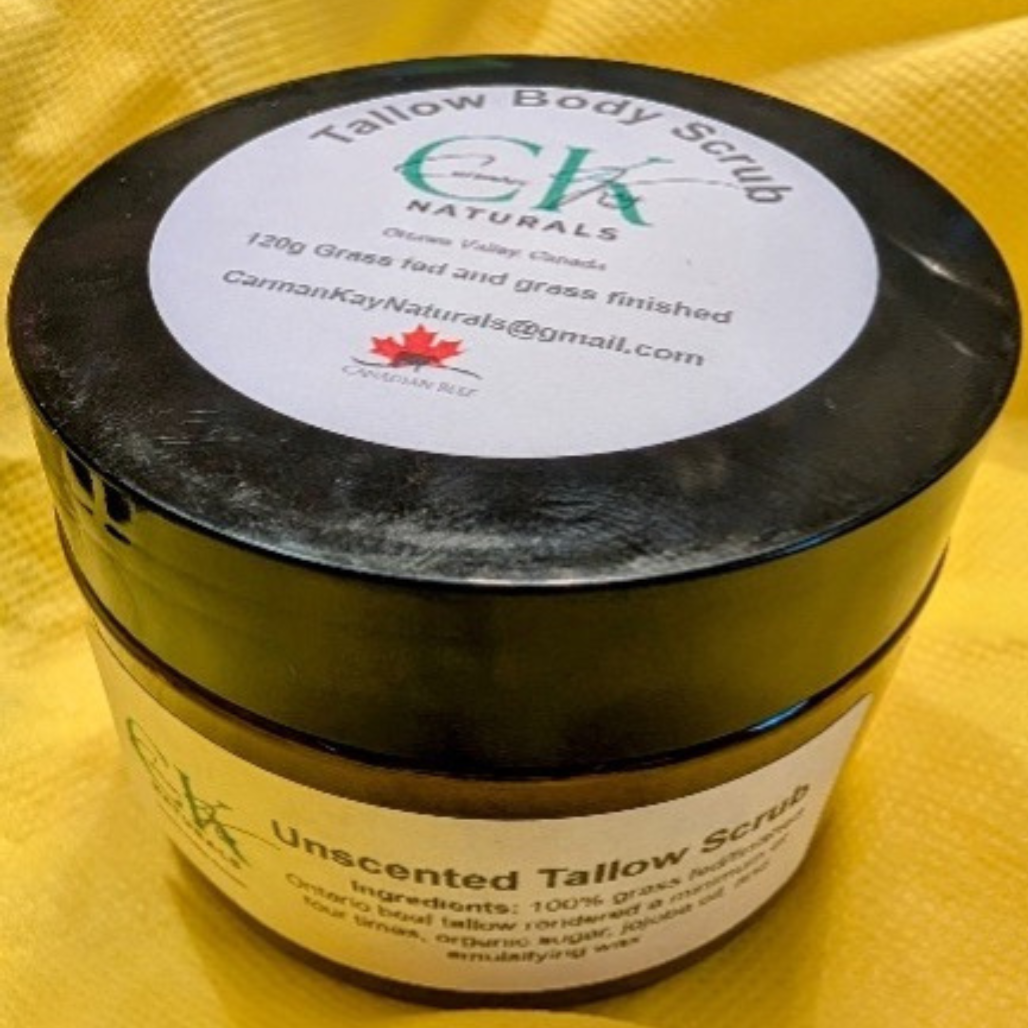 Carman Kay Naturals - Whipped Tallow Body Scrub Unscented - 100g