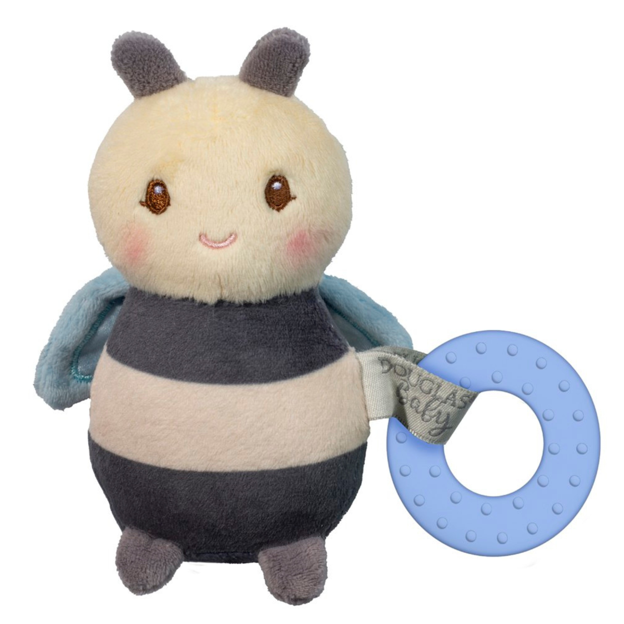 Douglas - Baby Teether Rattle Crinkle Bee