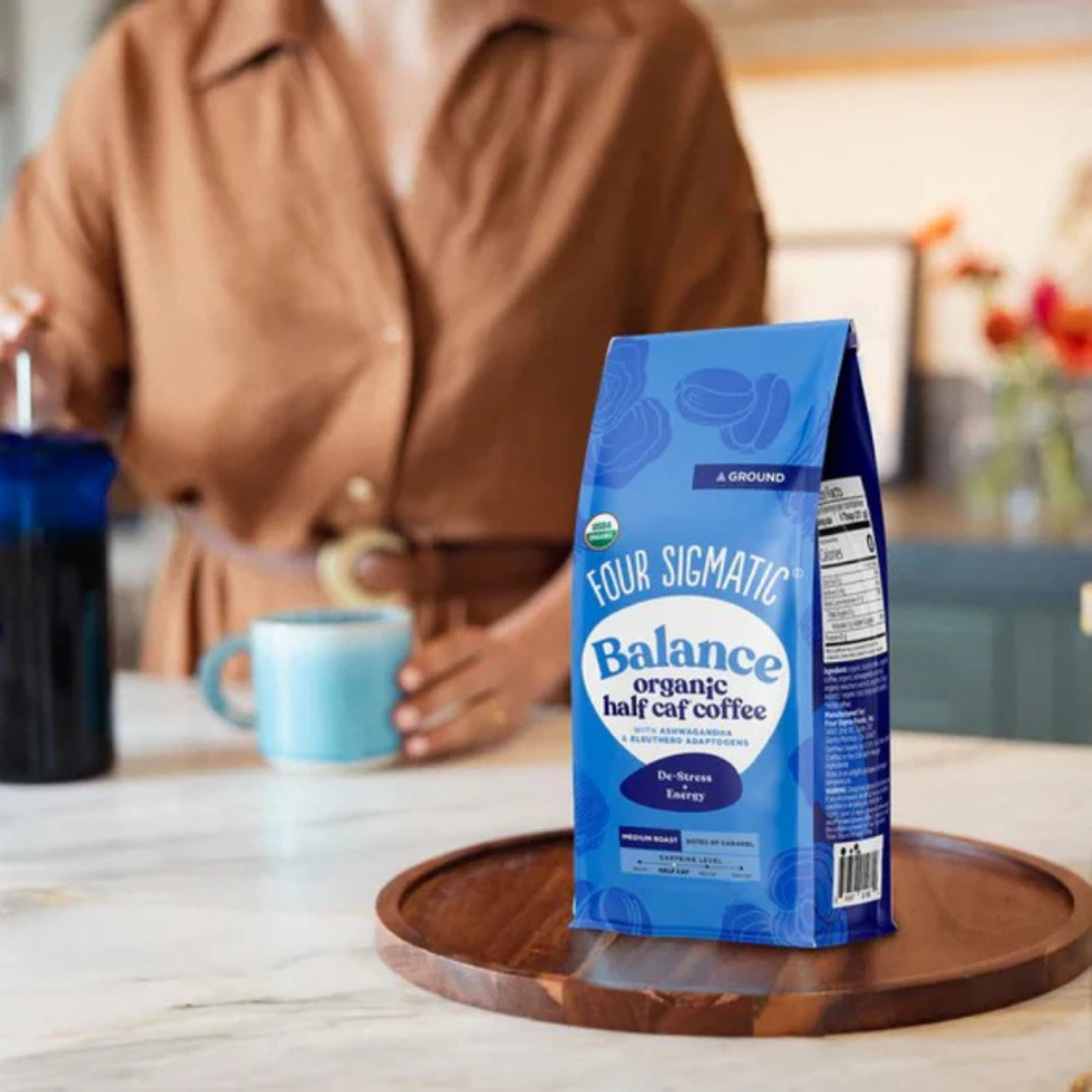 Four Sigmatic - Balance Adaptogen Ground Coffee Medium Roast (DSL)