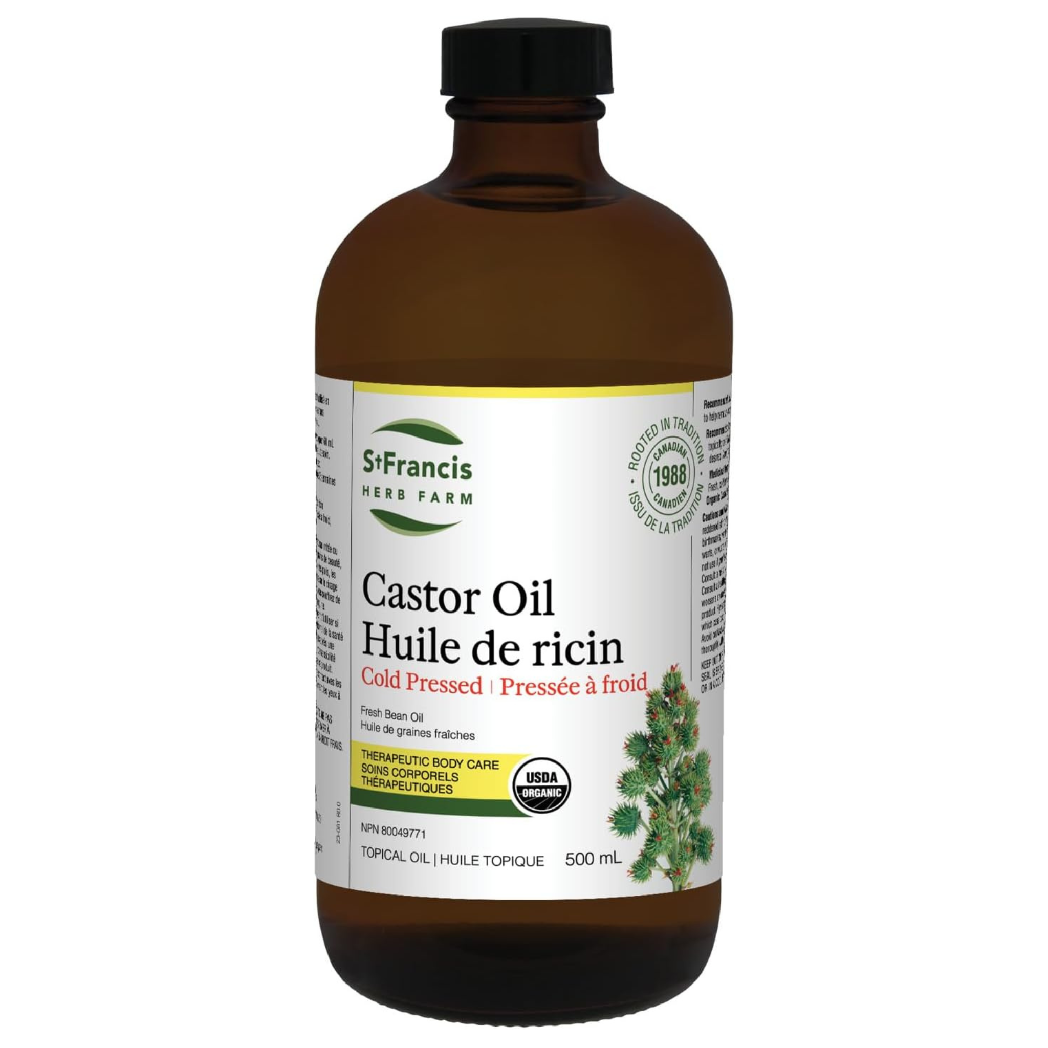 St Francis Herb Farm - Castor Oil