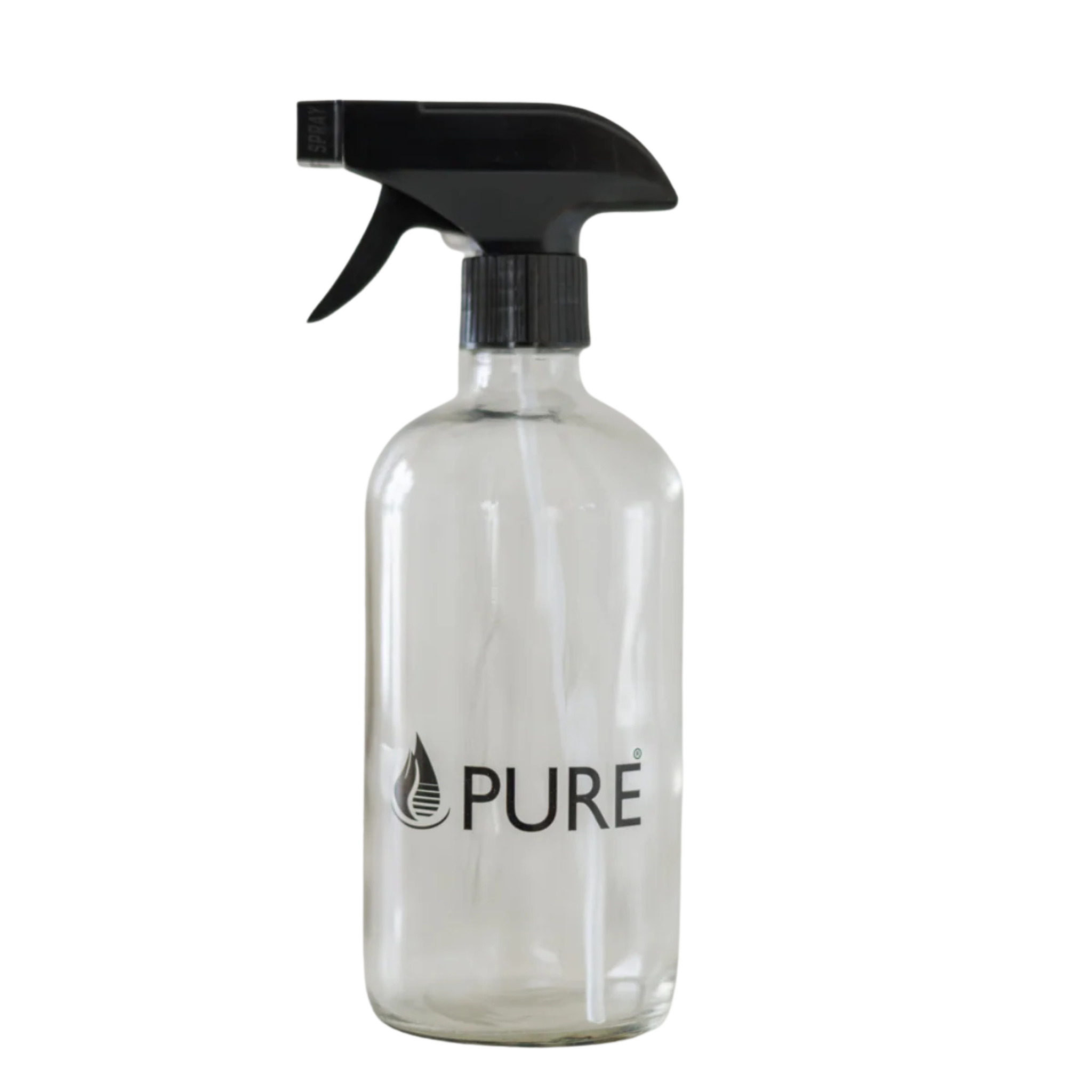 Pure Quemar - Empty Glass Bottle With Sprayer - 500ml