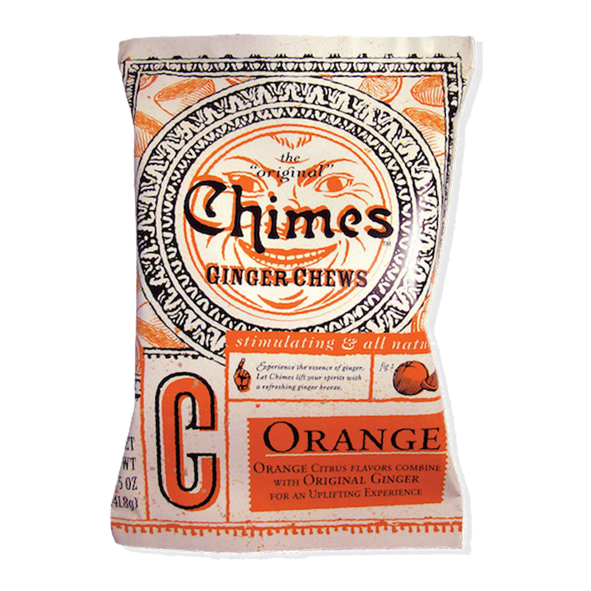 Chimes - Orange Ginger Chews Bag - 141g