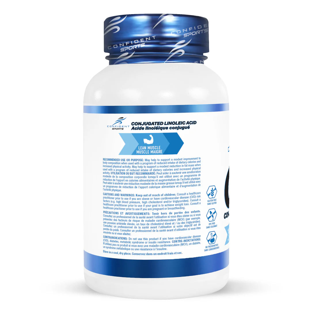 Confident Sports - CLA - 1000mg 90 Capsules