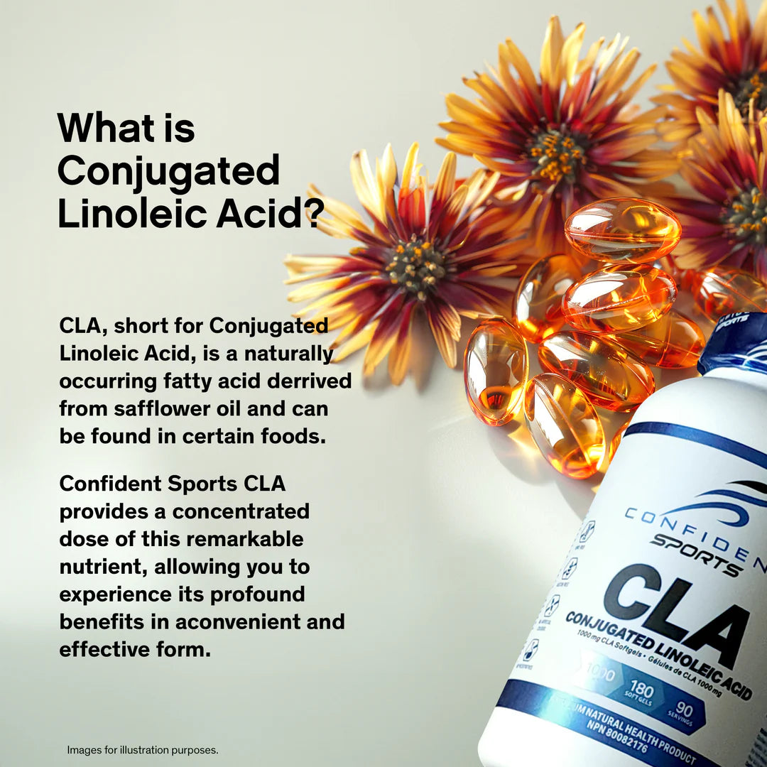 Confident Sports - CLA - 1000mg 90 Capsules