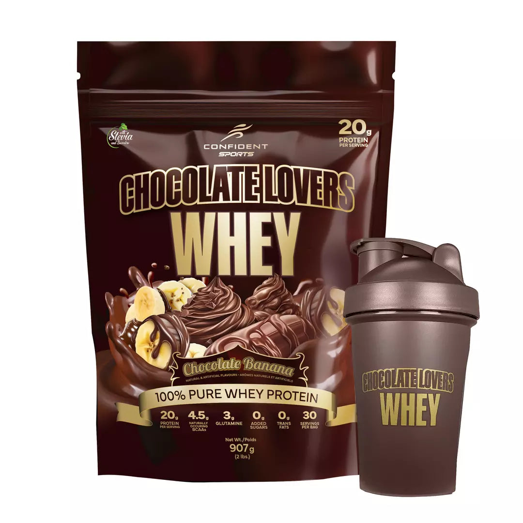 Confident Sports - Chocolate Lovers Whey Protein Powder- 907g