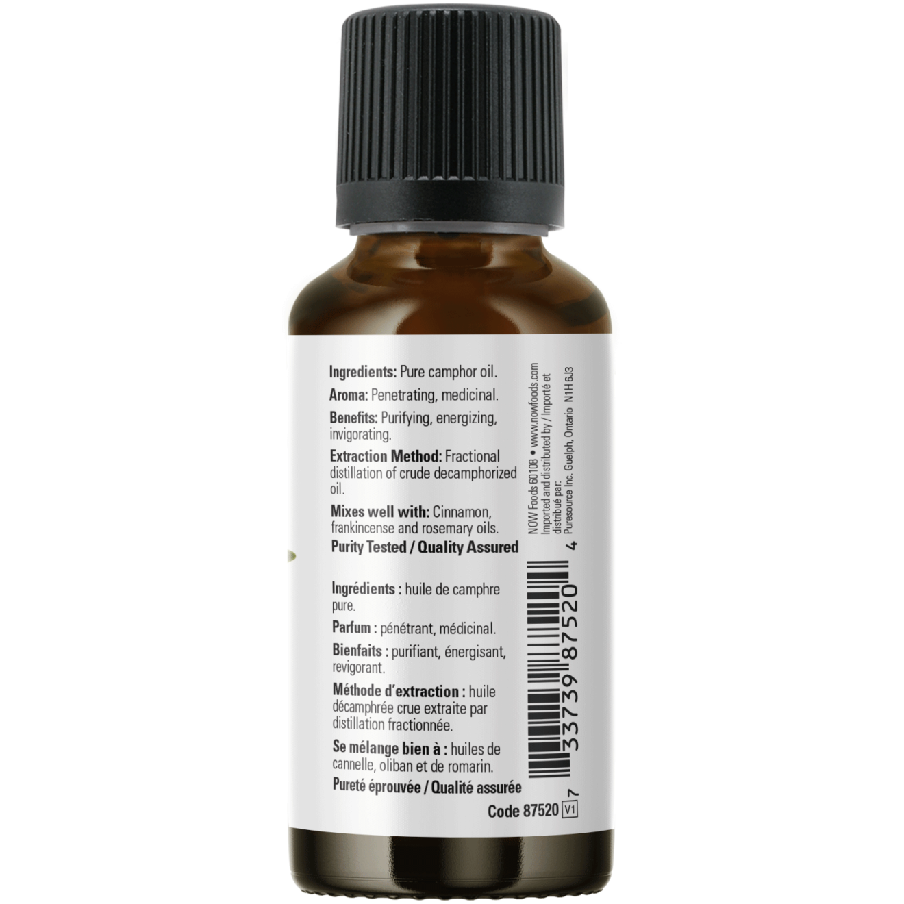 Now - Camphor Essential Oil - 30ml