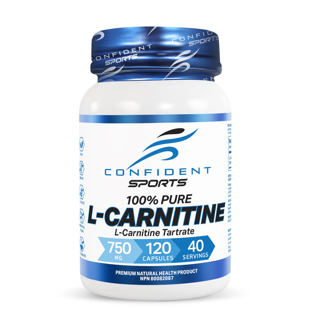 Confident Sports - L Carnitine - 750mg 120 Capsules