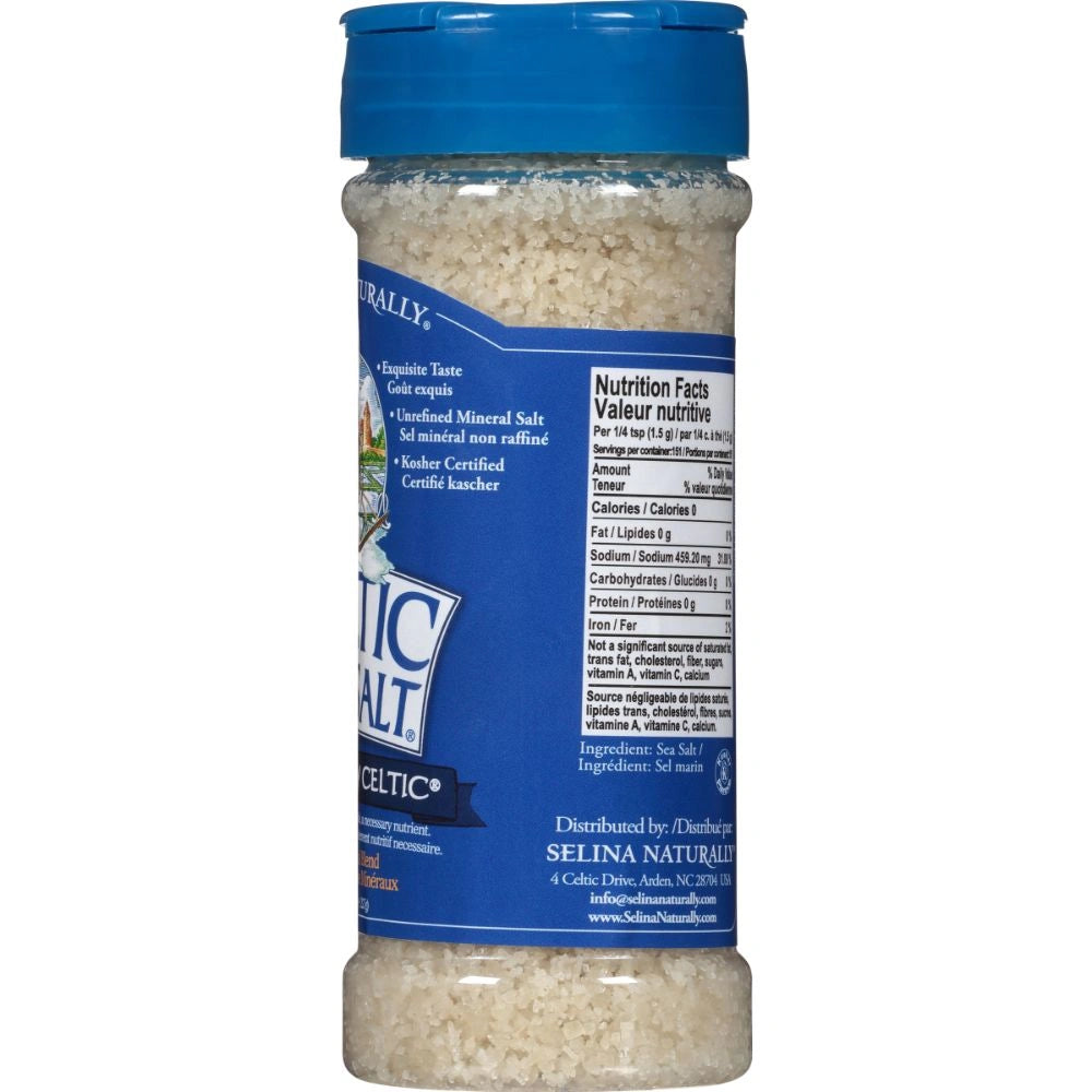 Selina Naturally - Celtic Sea Salt Light Grey Celtic Shaker - 227g
