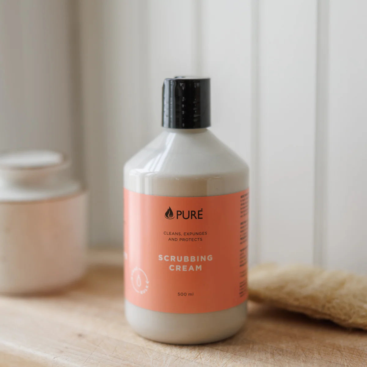 Pure Quemar - Scrubbing Cream - 500ml (with sponge)