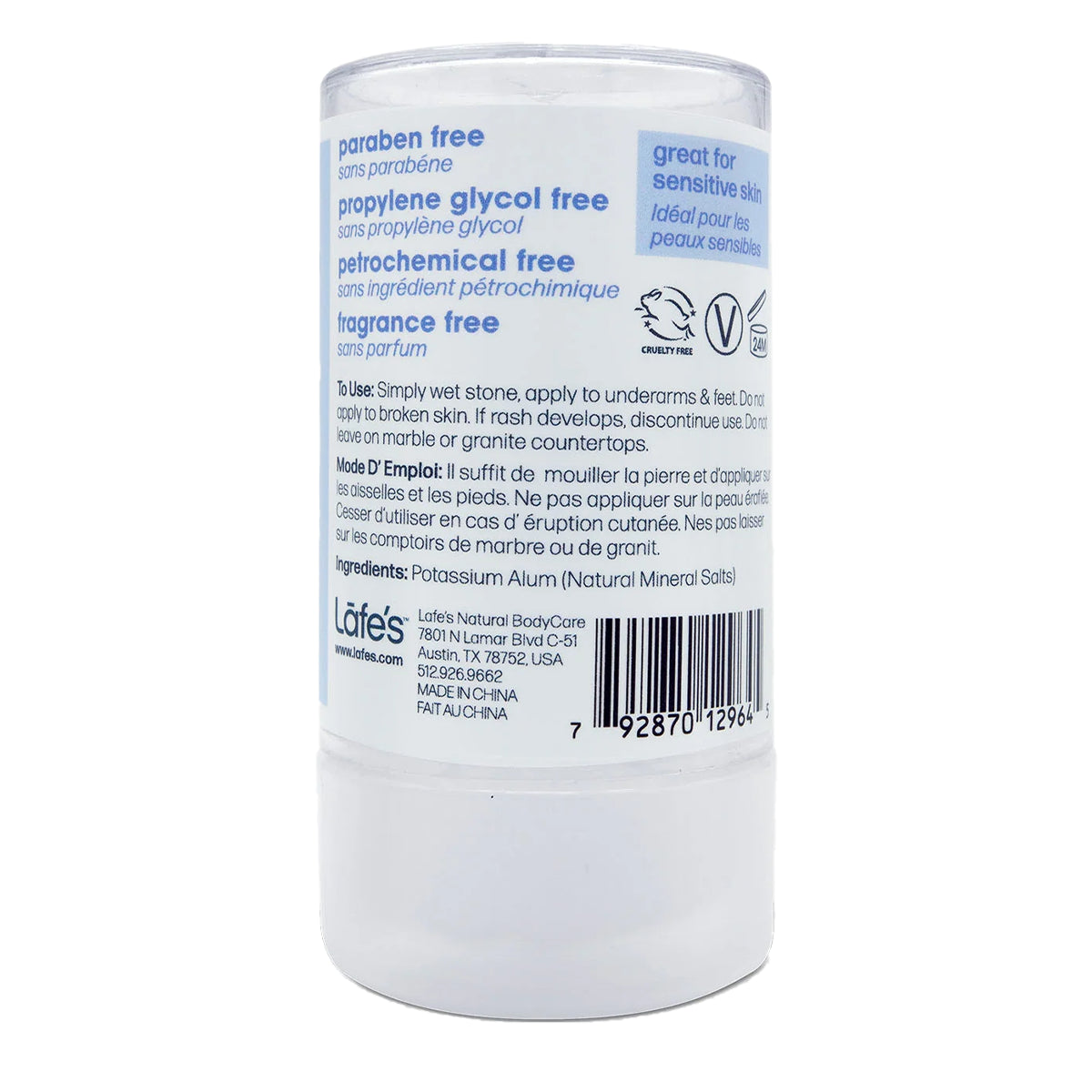 Lafe's - Mineral Crystal Rock Deodorant