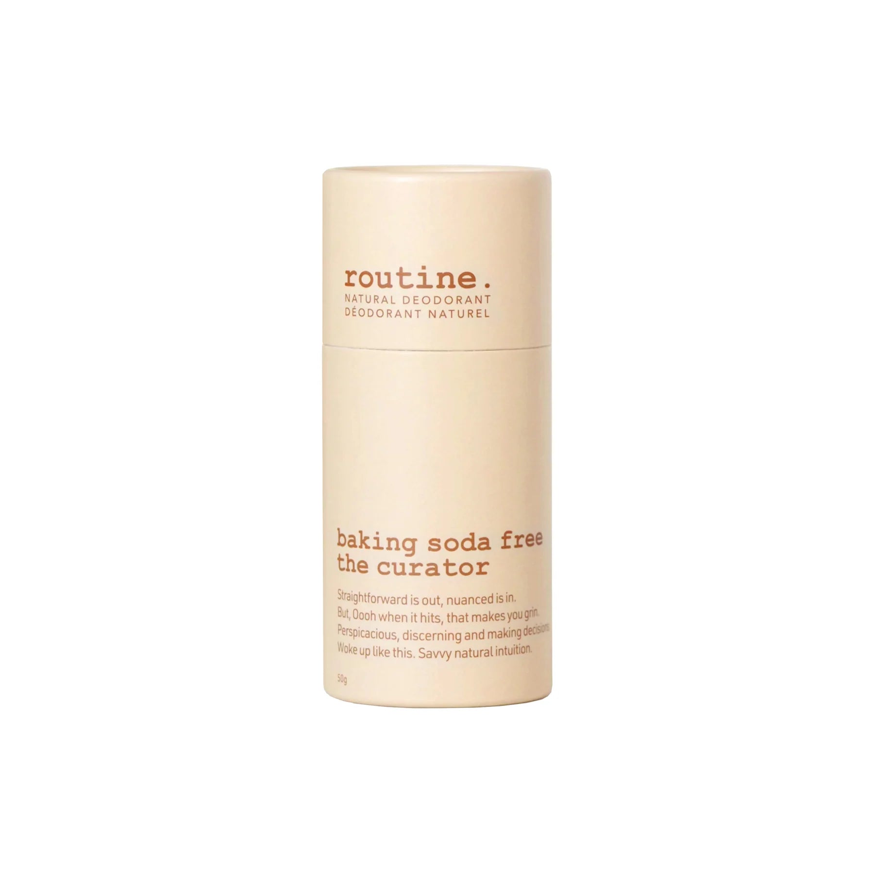 Routine - The Curator Deodorant (Baking Soda Free) - Stick 50g