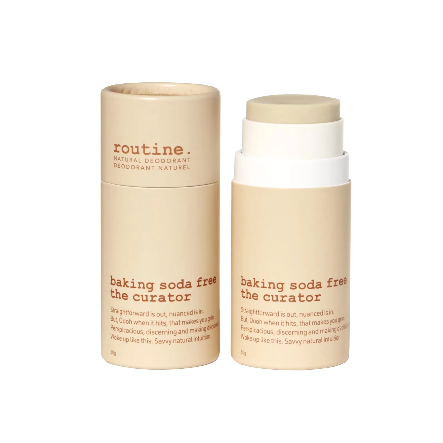 Routine - The Curator Deodorant (Baking Soda Free) - Stick 50g