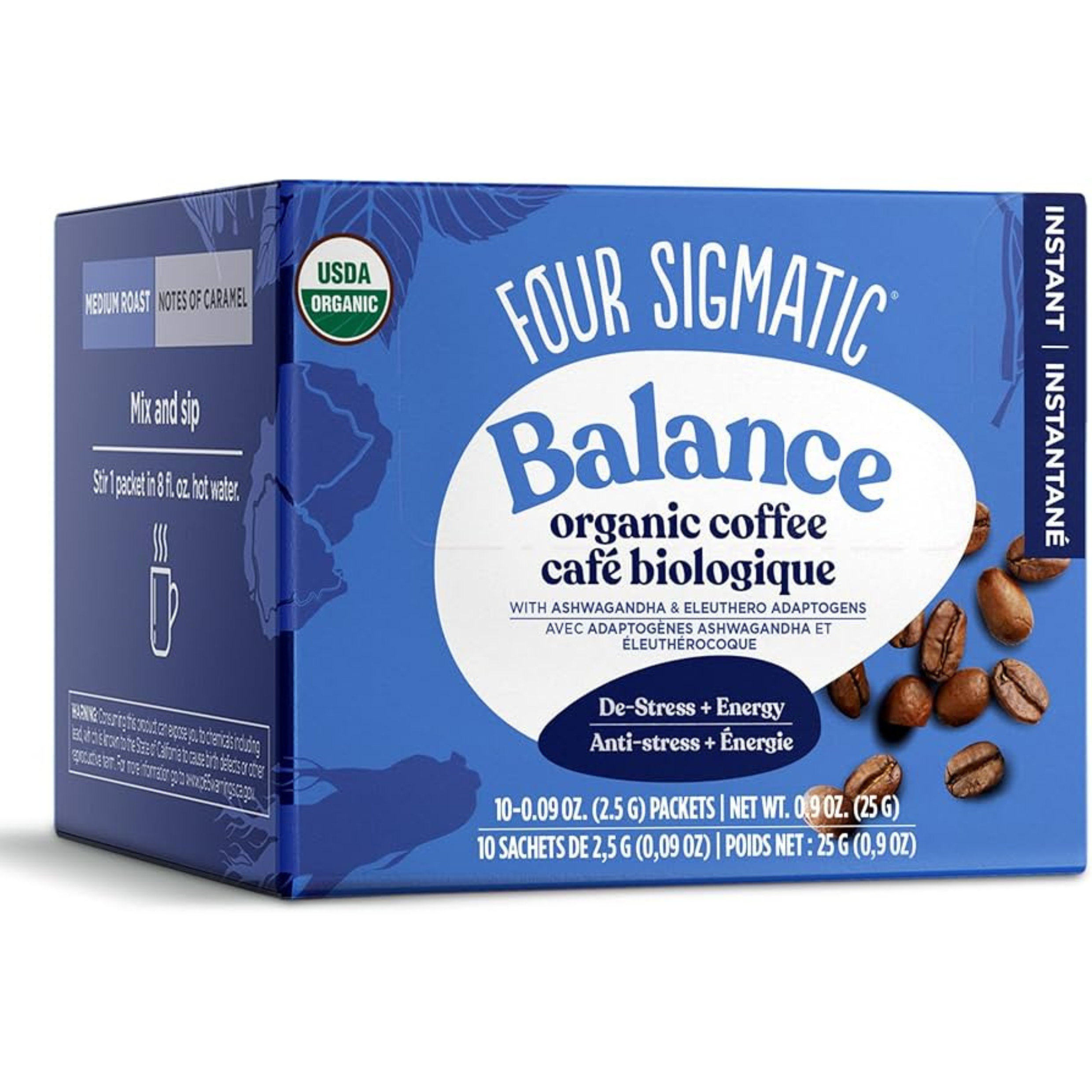 Four Sigmatic - Balance Adaptogen Ground Coffee Medium Roast (DSL)