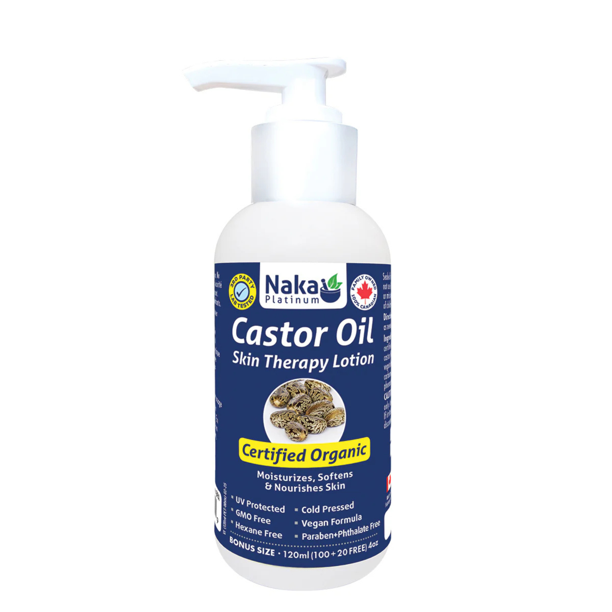 Naka - Castor Oil Skin Therapy Lotion - 120ml