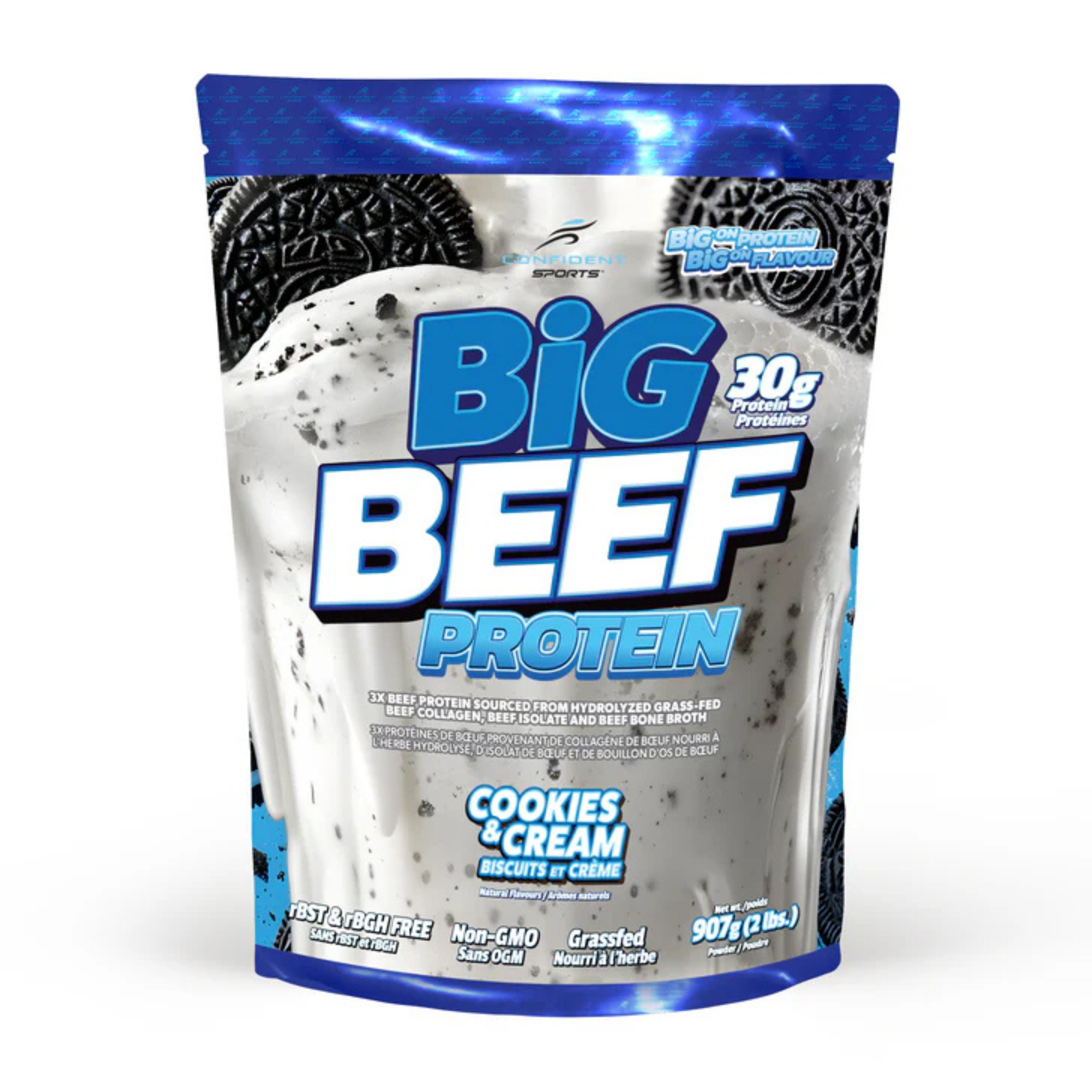 Confident Sports - Big Beef Protein - 907g