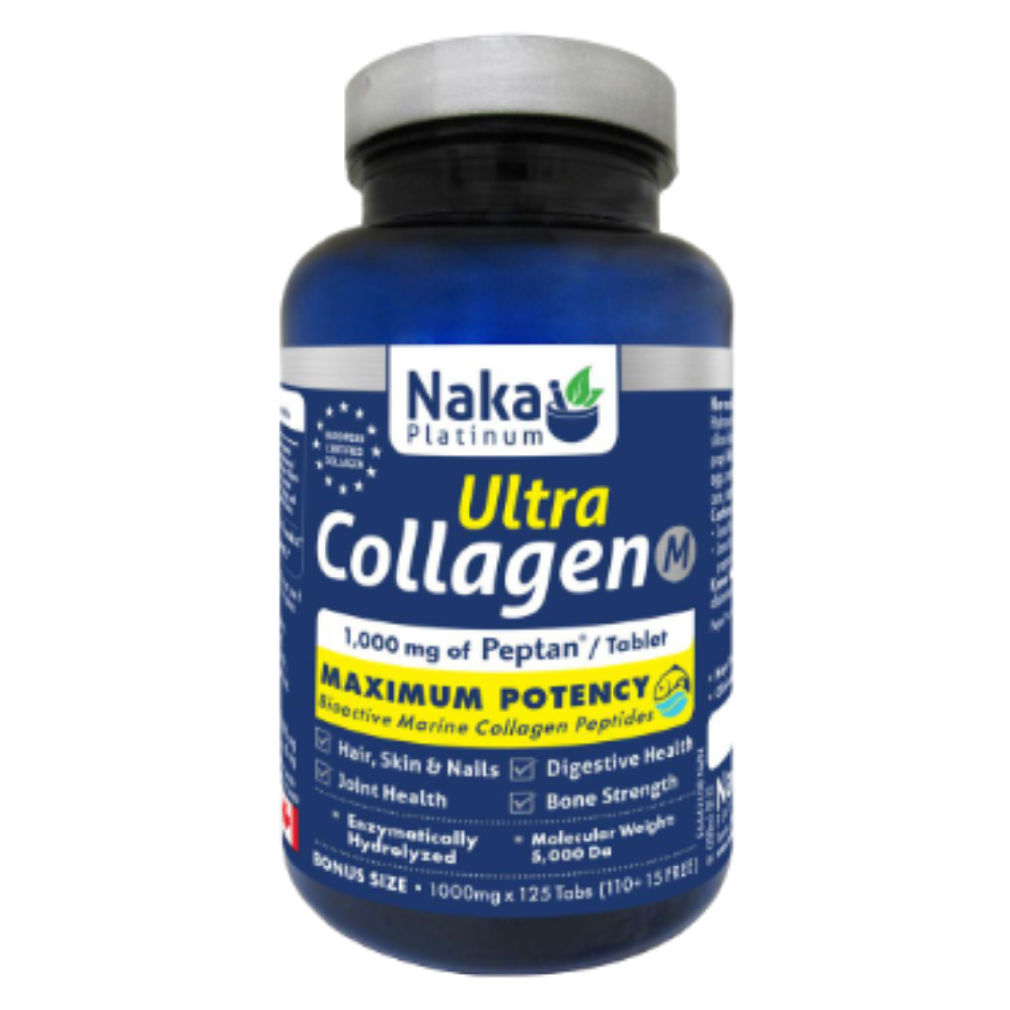 Naka - Ultra Collagen 1,000mg (Marine) - 125 Tablets