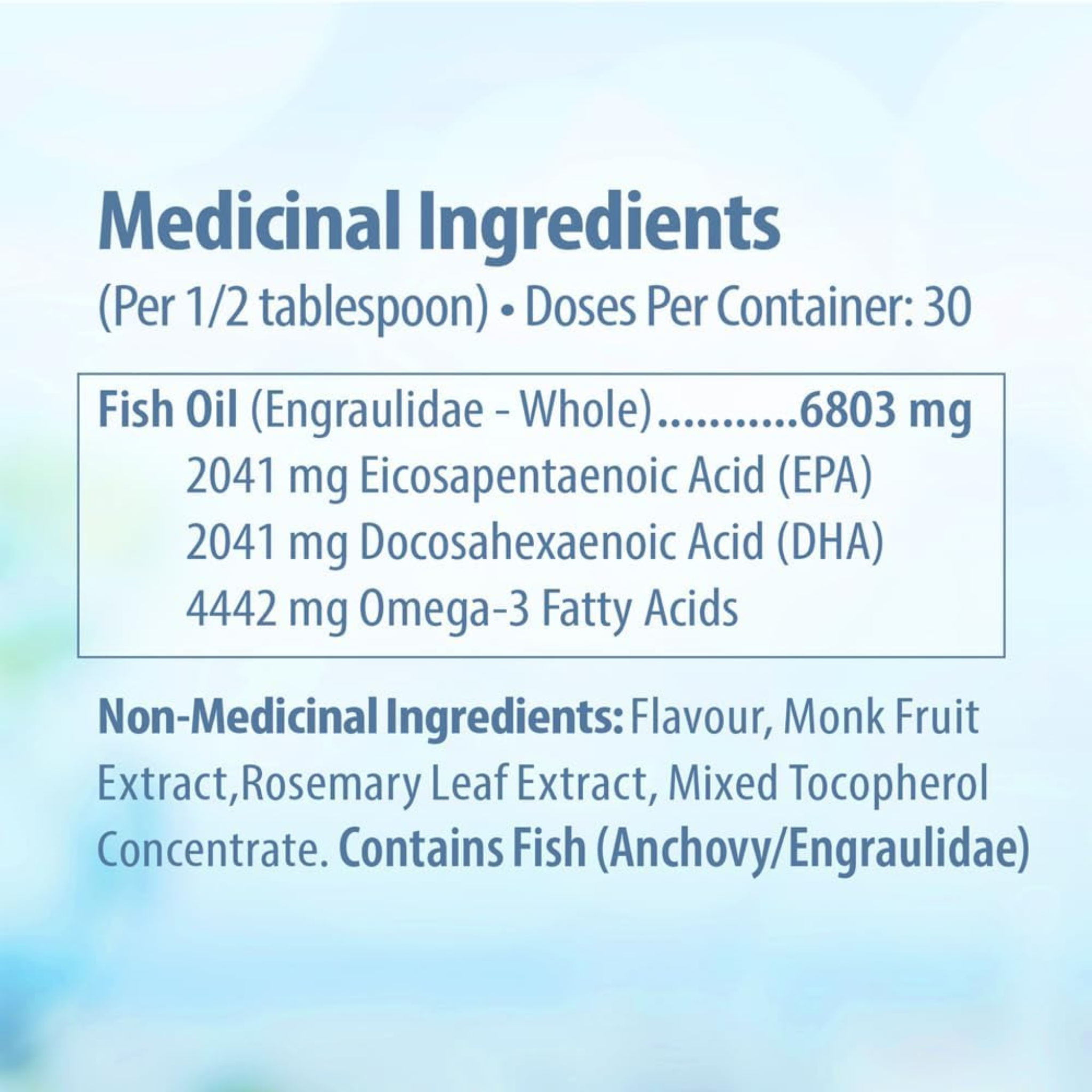 Aqua Omega - Balanced Omega-3 Lemon Flavour - 225ml