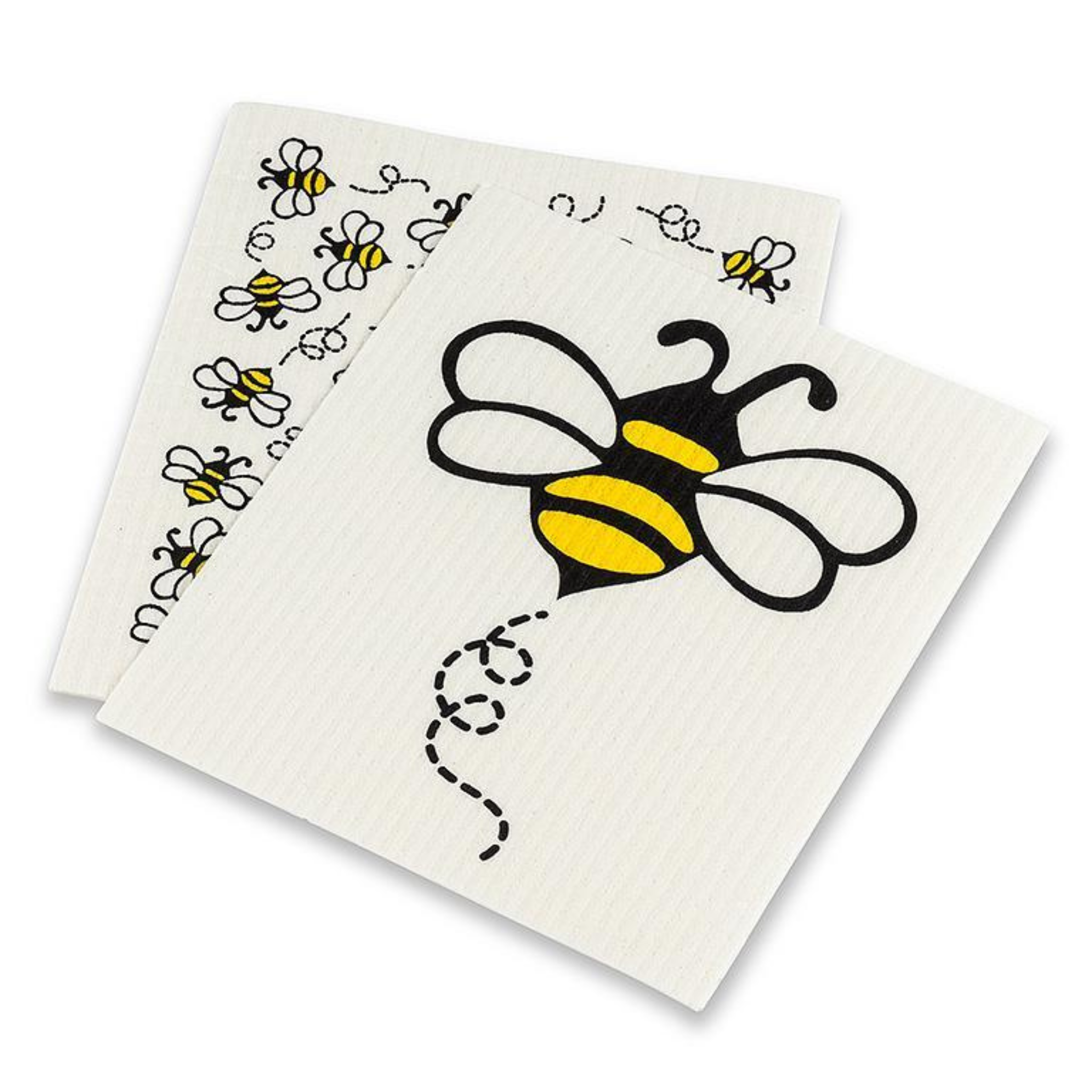 Abbott - Swedish Dishcloth Bees Allover (2pk)