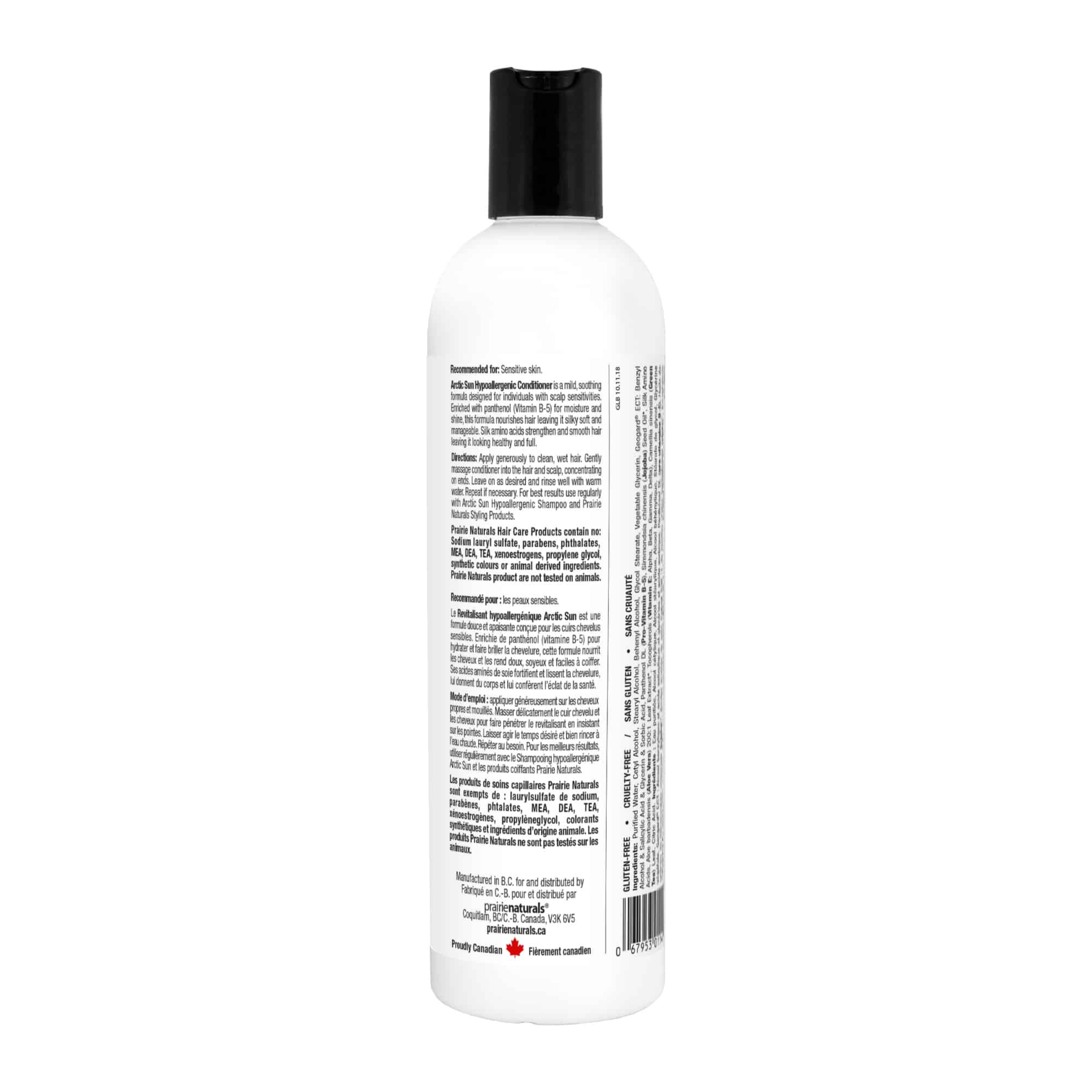 Prairie Naturals - Arctic Sun Hypoallergenic Conditioner - 350ml