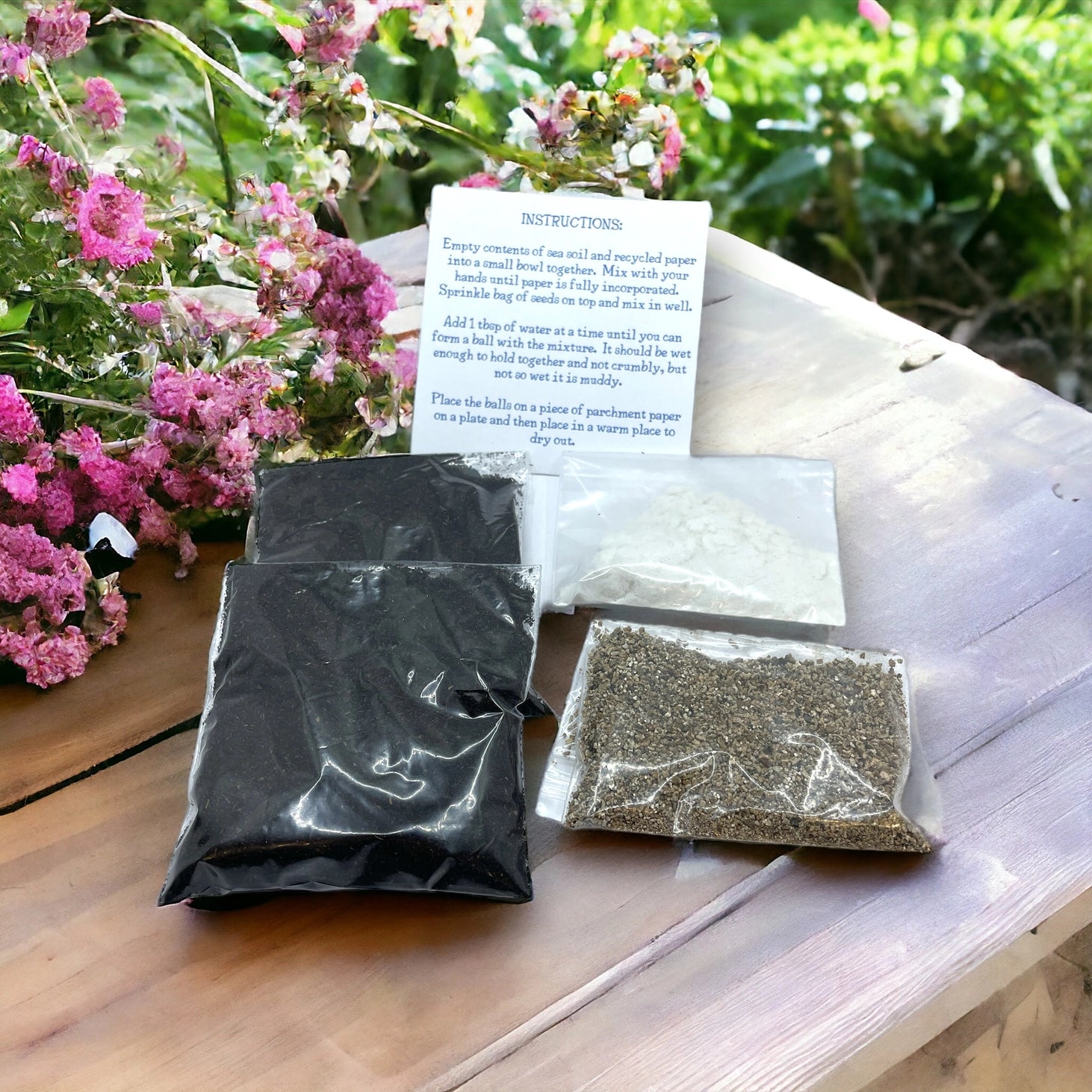 Fuschia Designs Shops - Seed Bombs DIY Craft Kits