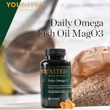 Younited - Daily Omega 3 Premium MAG-O3 monoglyceride form fish oil- 60 Softgels