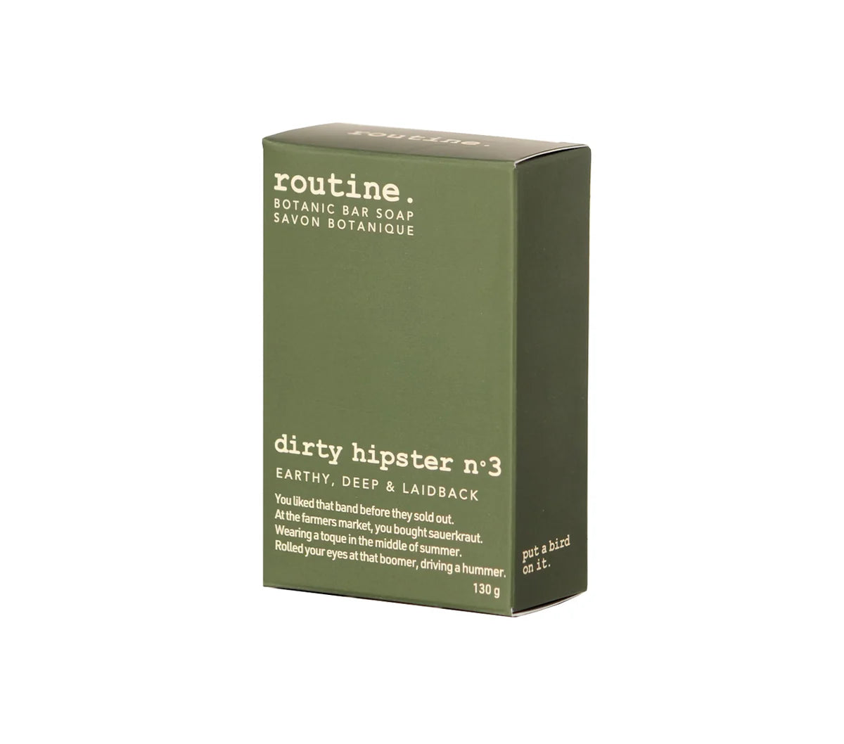 Routine - Dirty Hipster Bar Soap - 130g