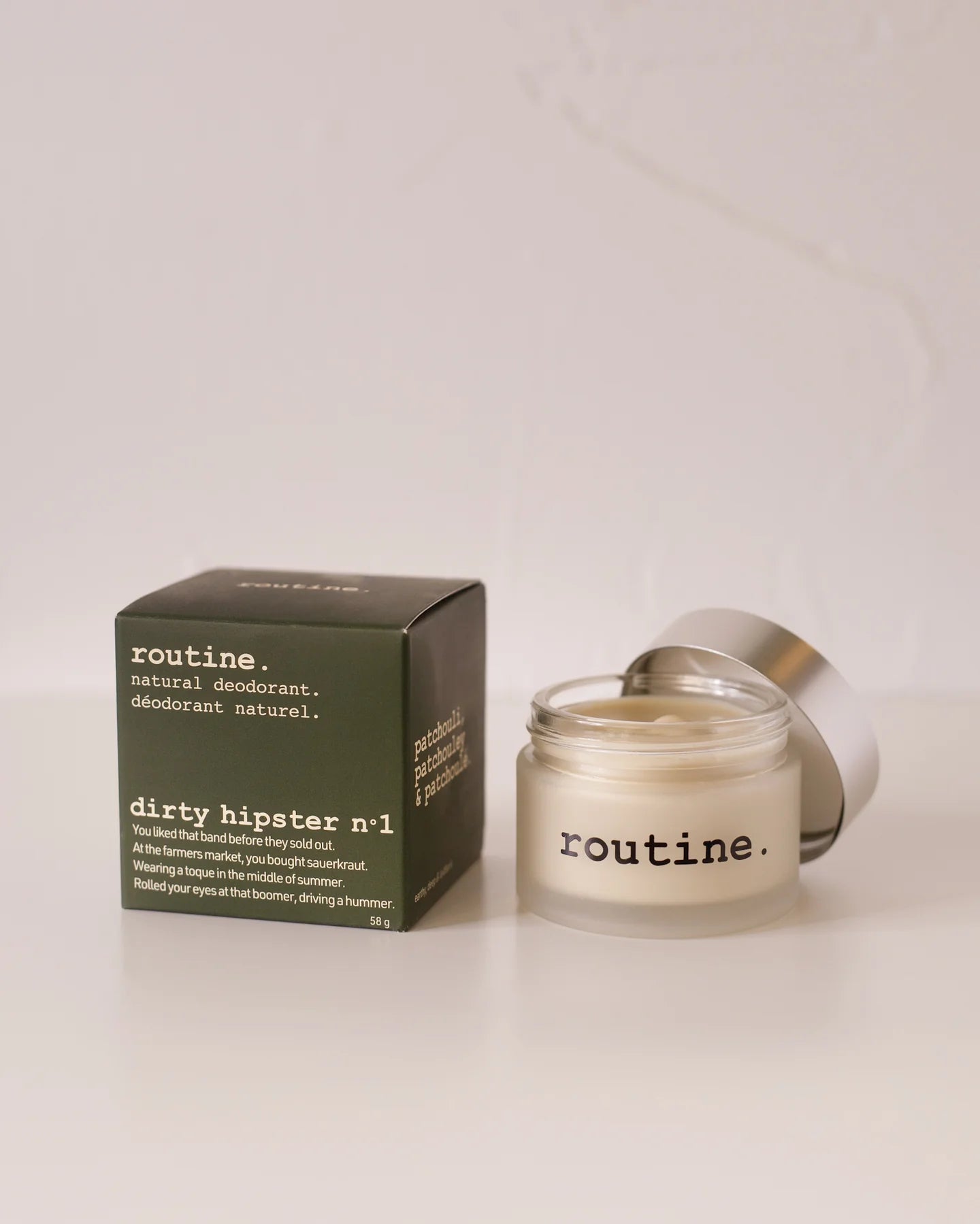 Routine - Dirty Hipster Deodorant - Jar 58g