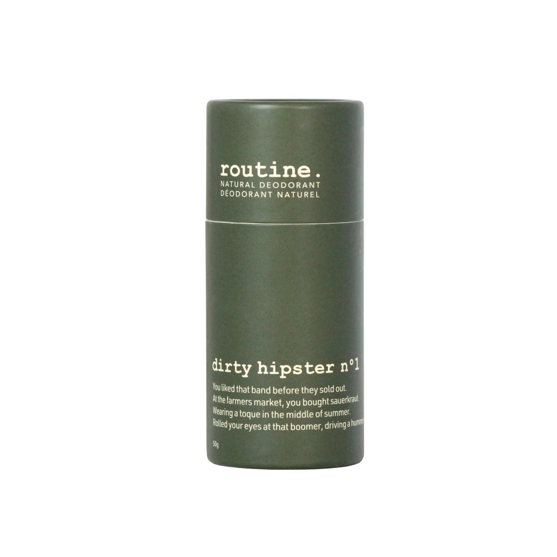 Routine - Dirty Hipster Deodorant - Stick 50g