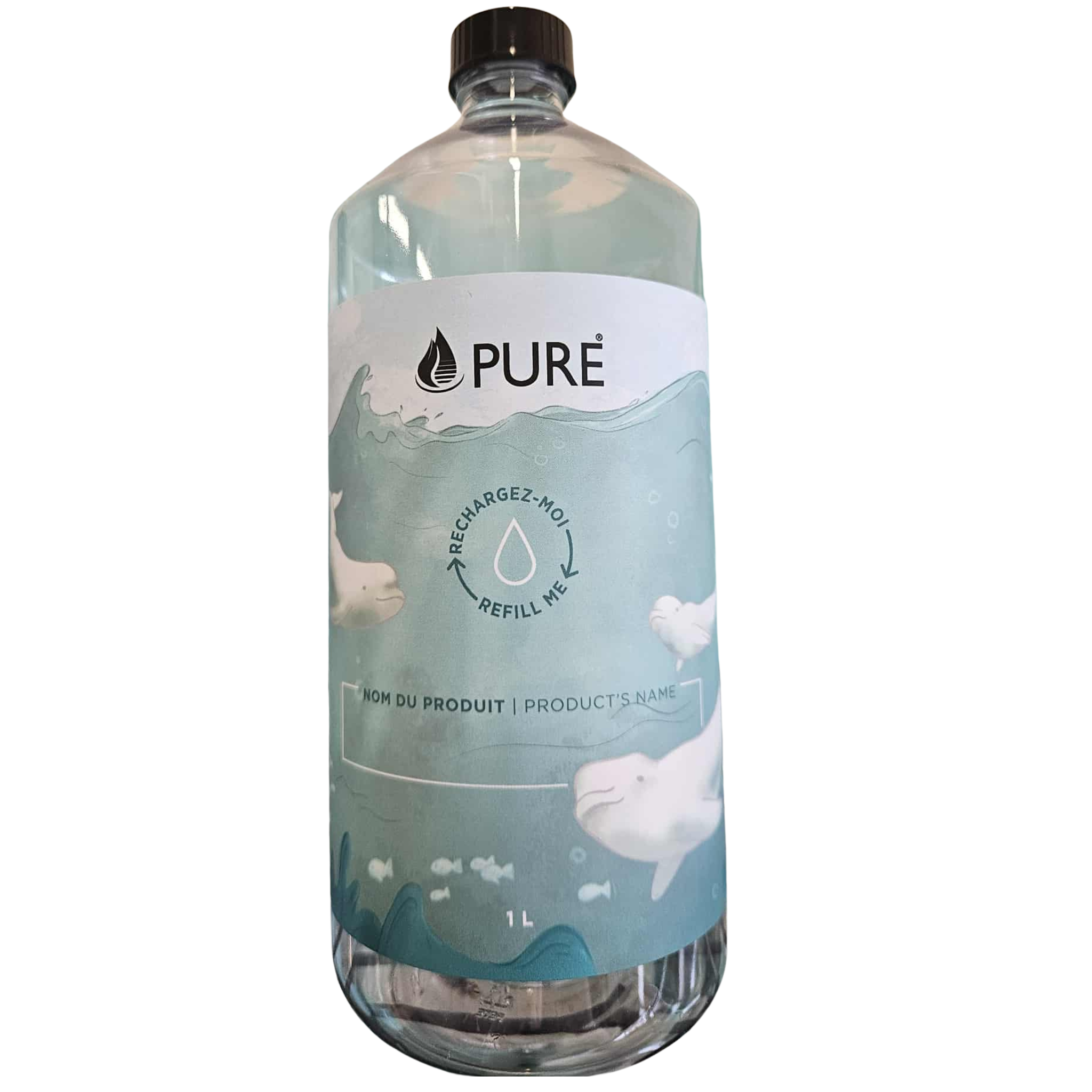 Pure Quemar - Refill Me Empty Bottle - 1L