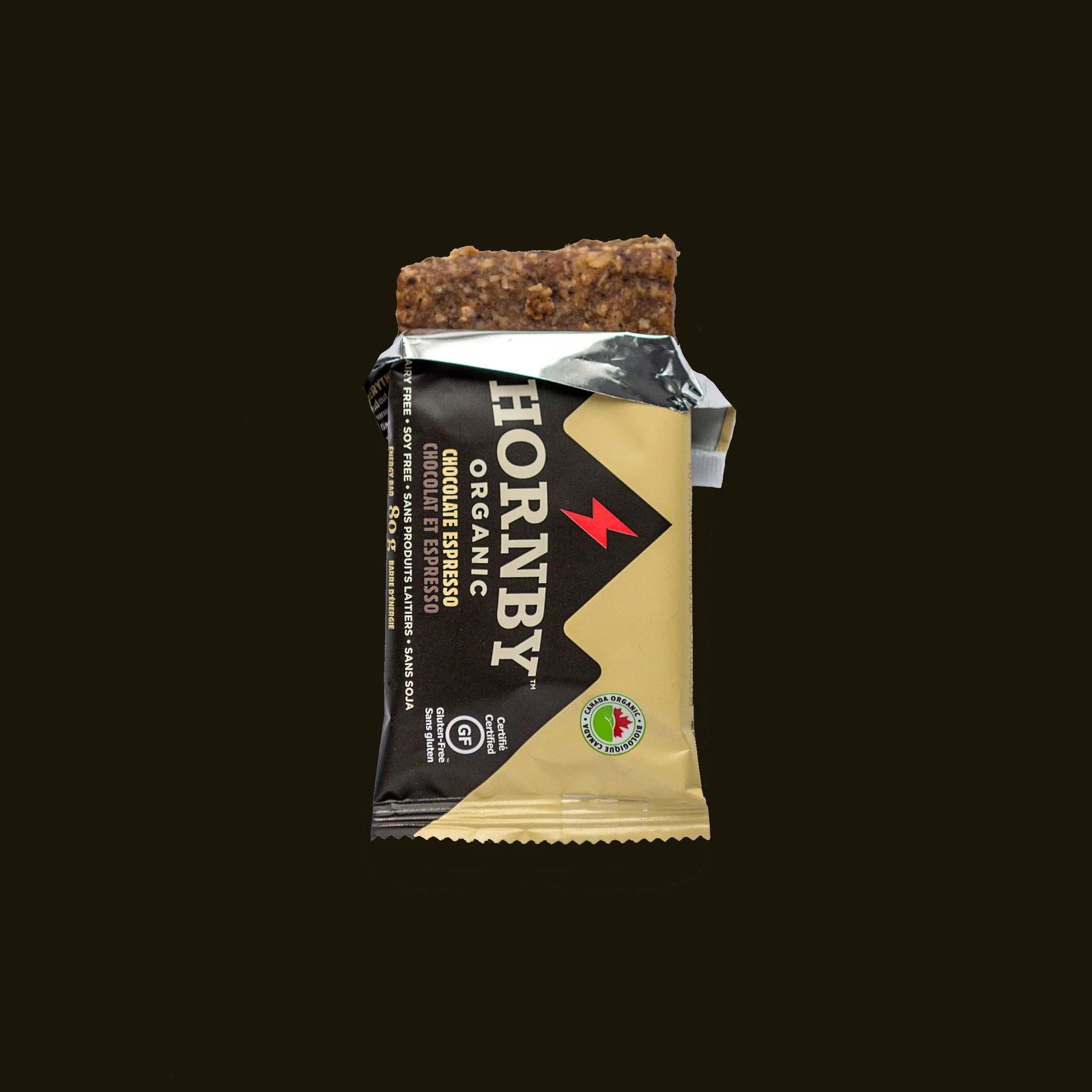 Hornby Organic - Chocolate Espresso Energy Bar - 80g