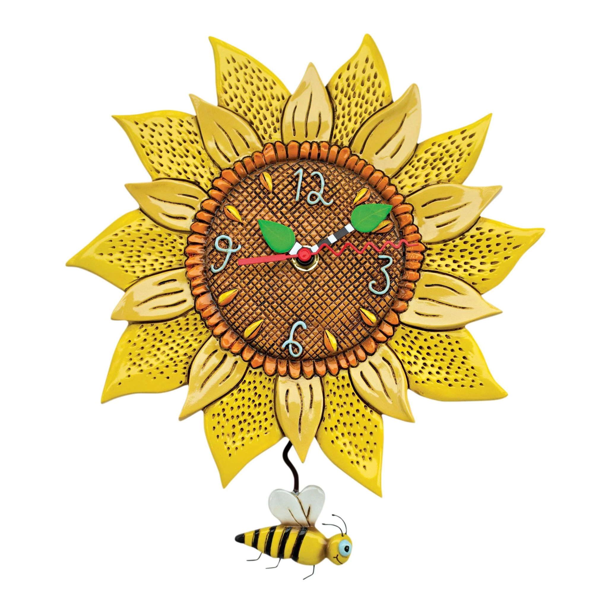 Allen Designs- Clock Bee Sunny Sunflower