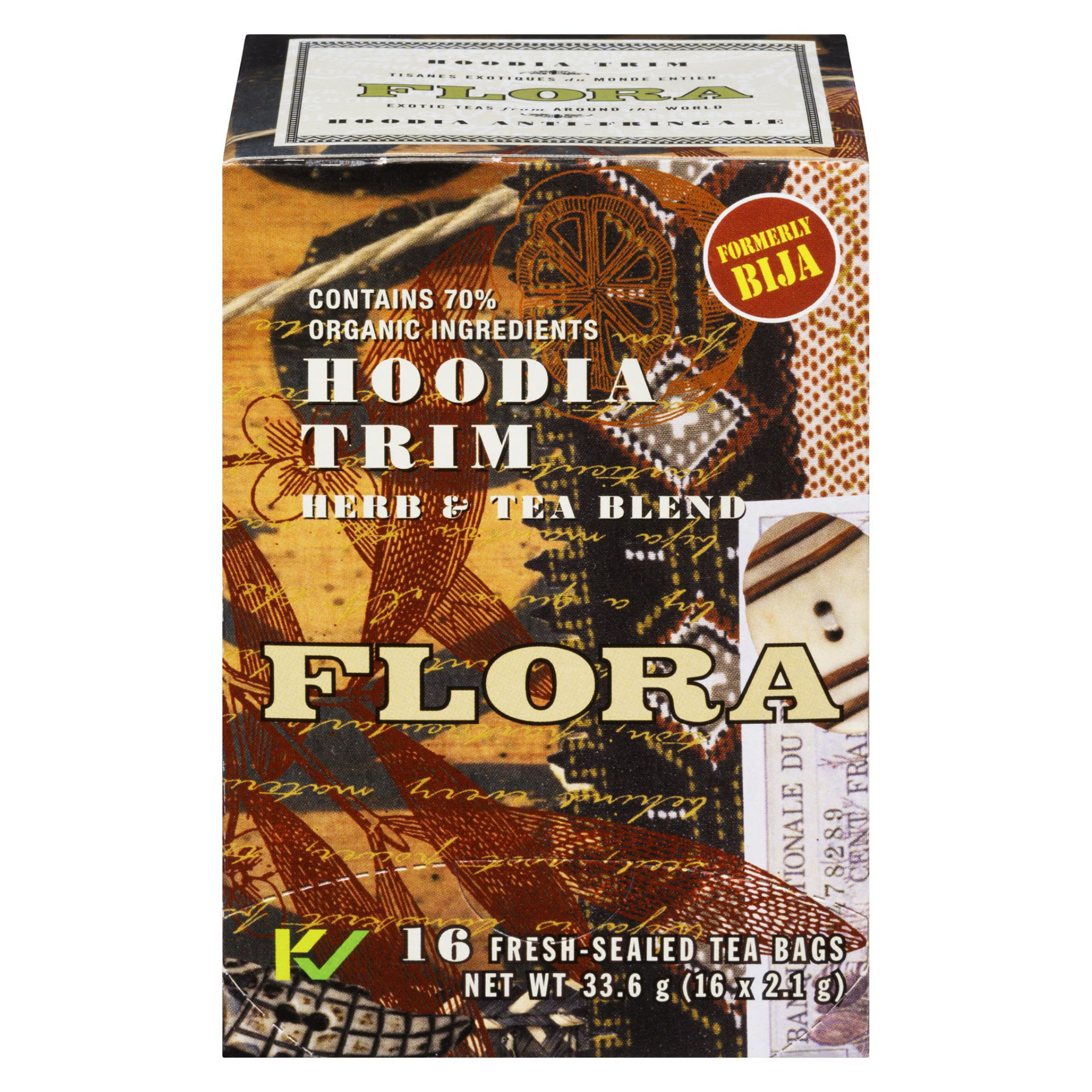Flora - Hoodia Trim Tea - 16 Tea Bags (DSL)
