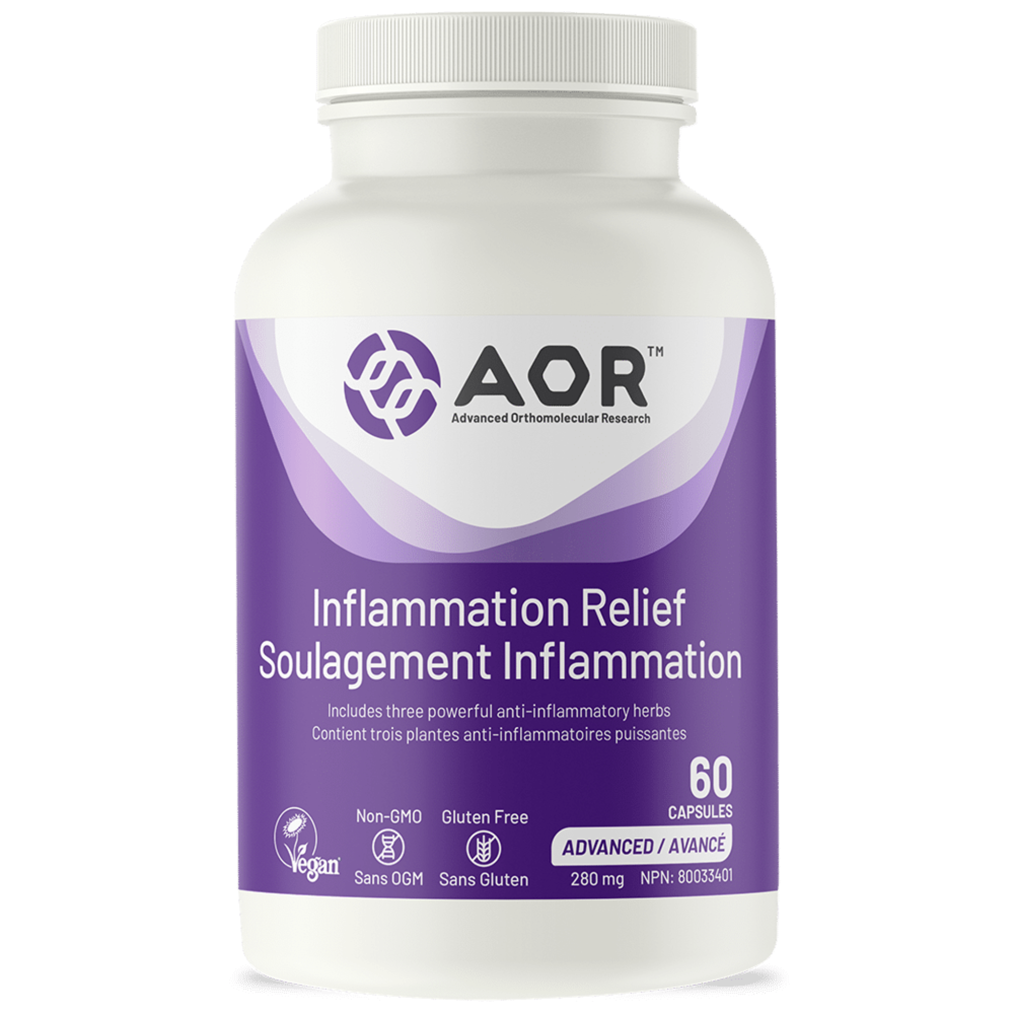 AOR - Inflammation Relief - 60 Capsules