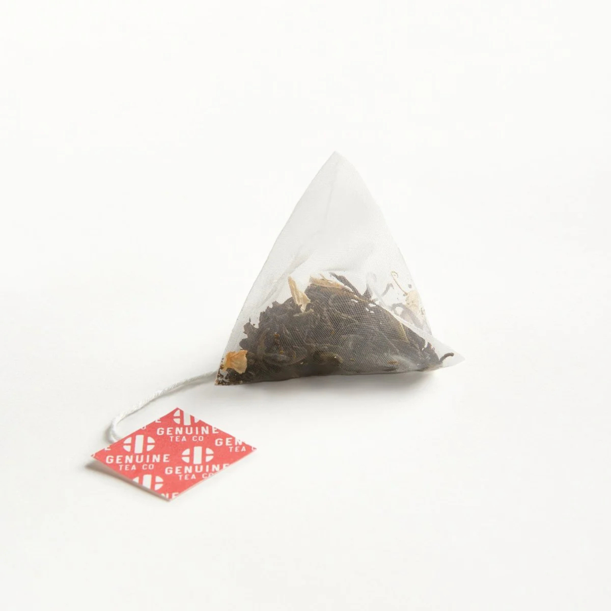Genuine Tea - Premium Jasmine Pyramid - 15 Tea Bags