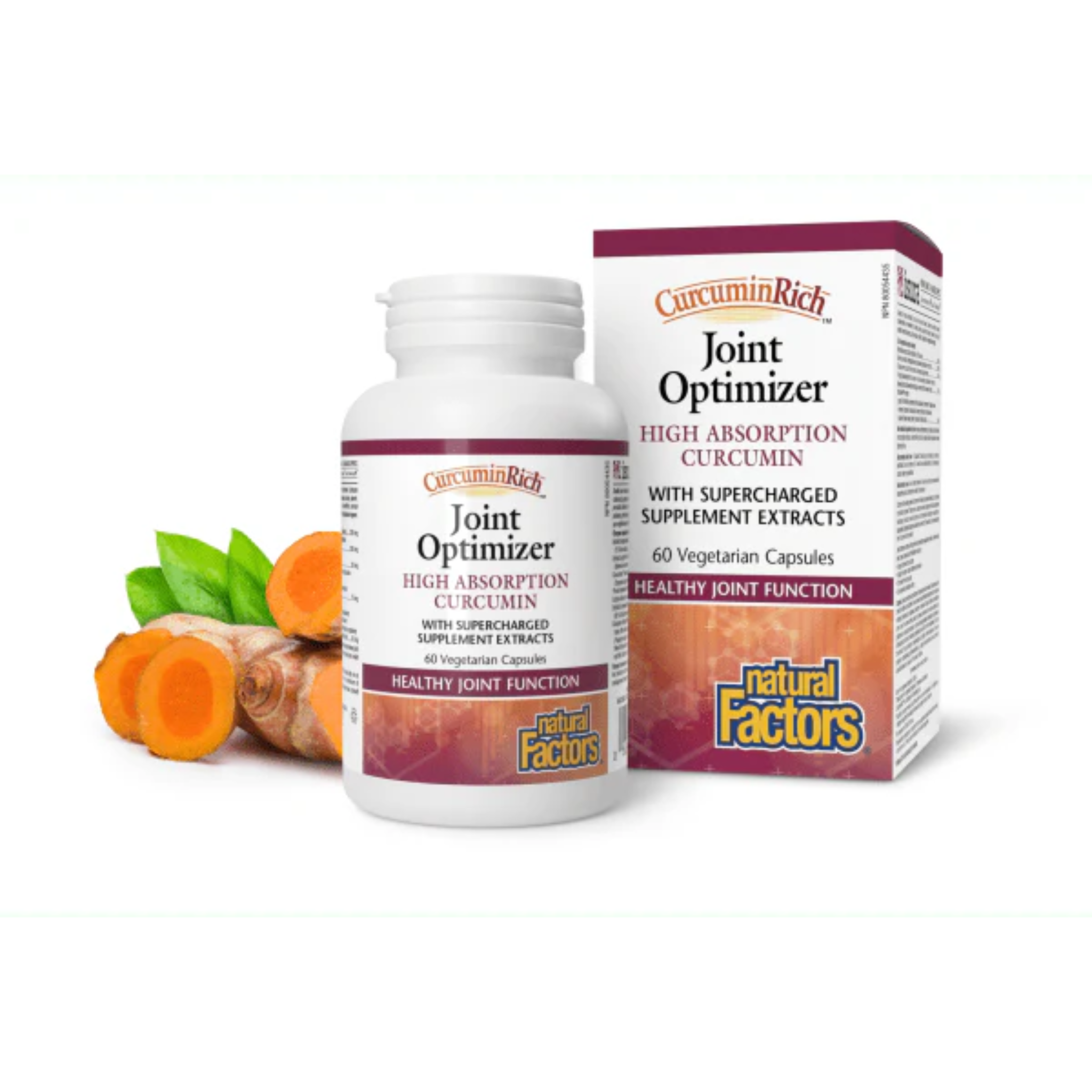Natural Factors - CurcuminRich Joint Optimizer - 60 Veg Capsules