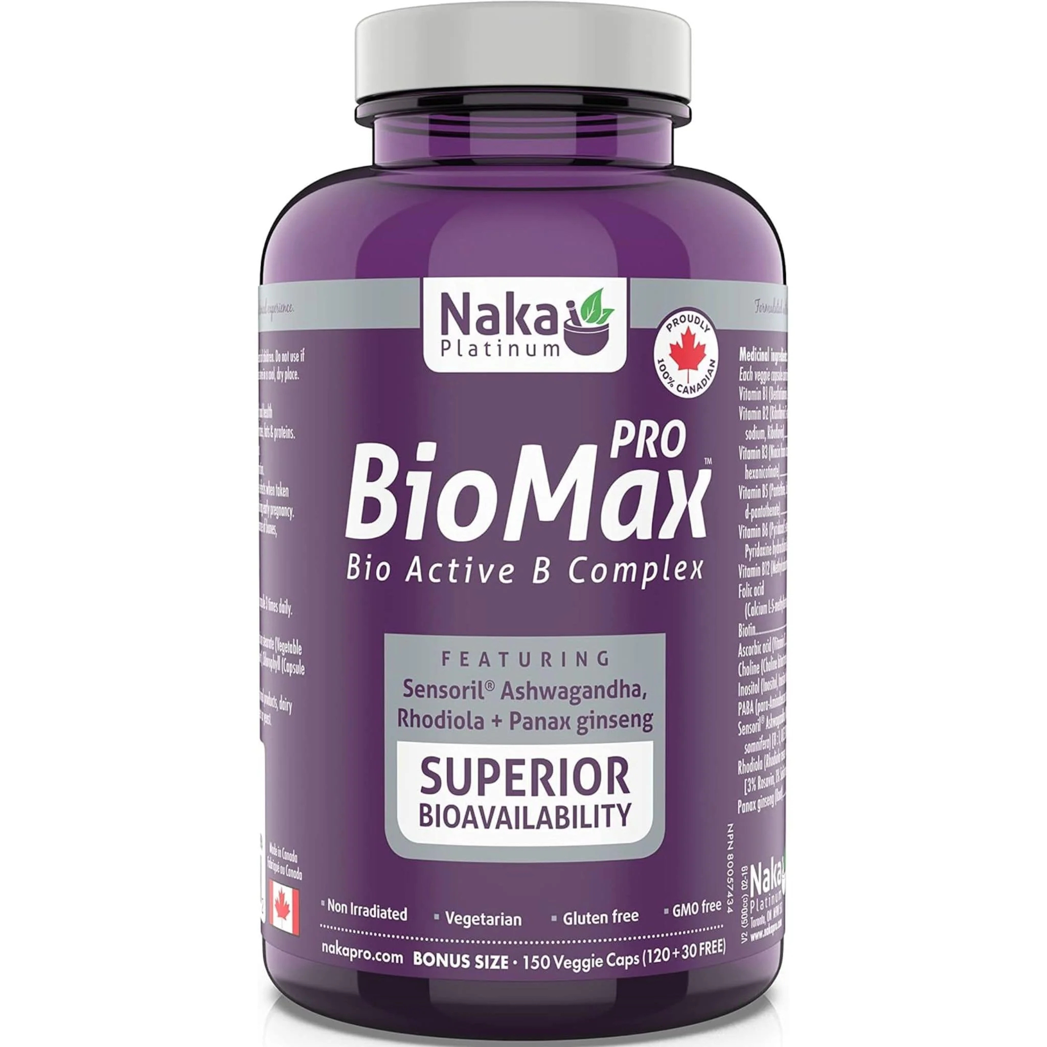 Naka - Pro BioMax - 150 Veg Capsules