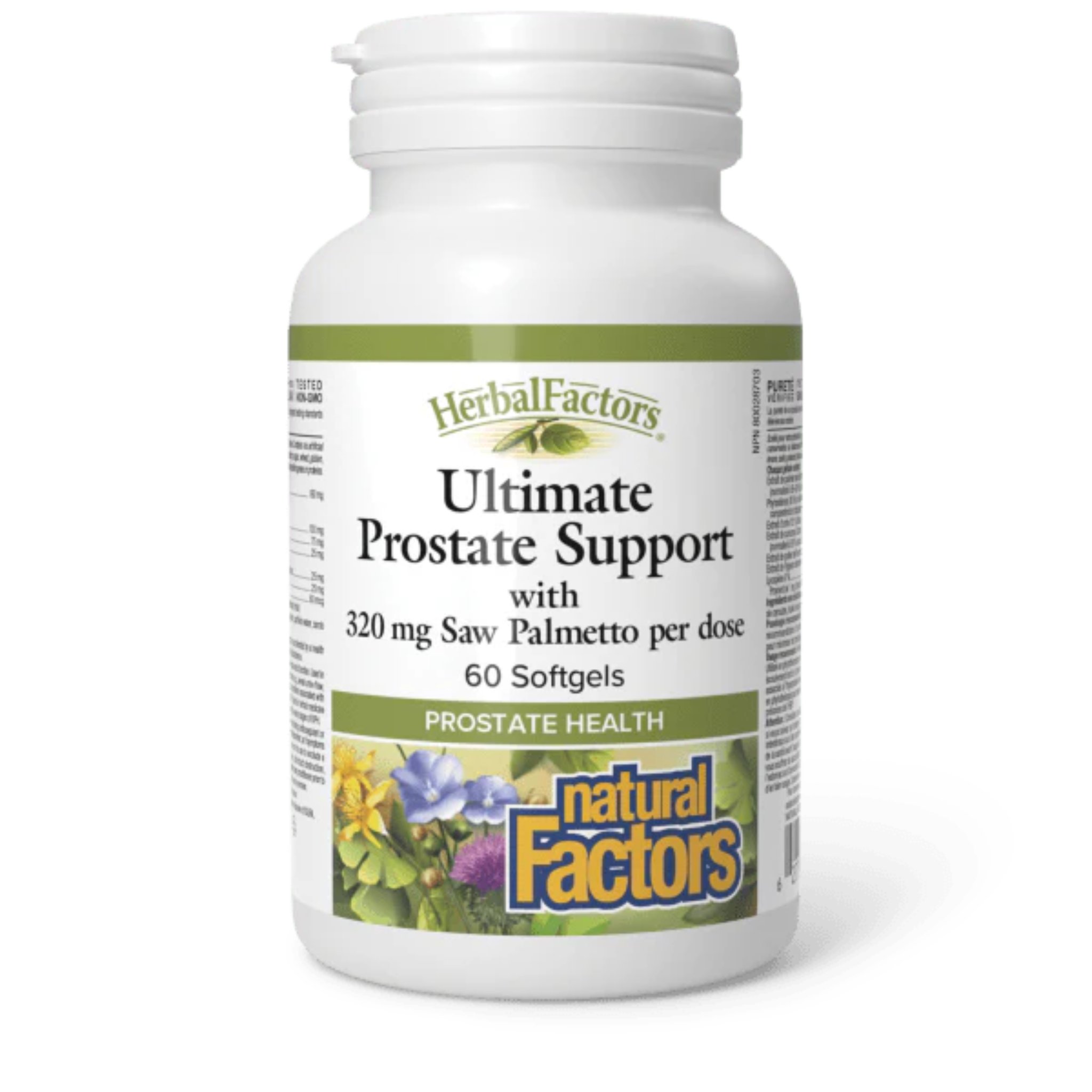 Natural Factors - Herbal Factors Ultimate Prostate Support - 60 Softgels