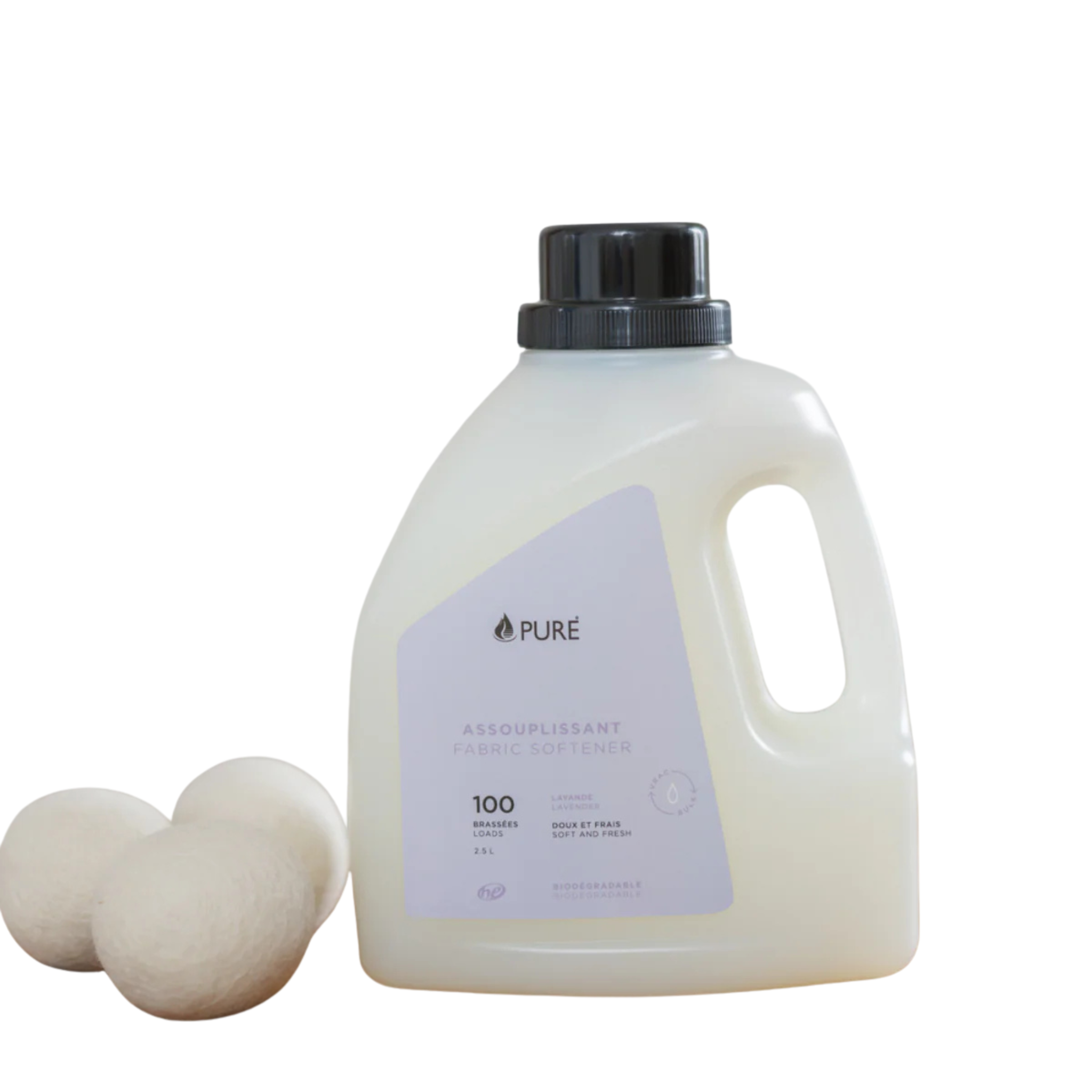 Pure Quemar - Fabric Softener Lavender - 2.5L Jug Prefilled