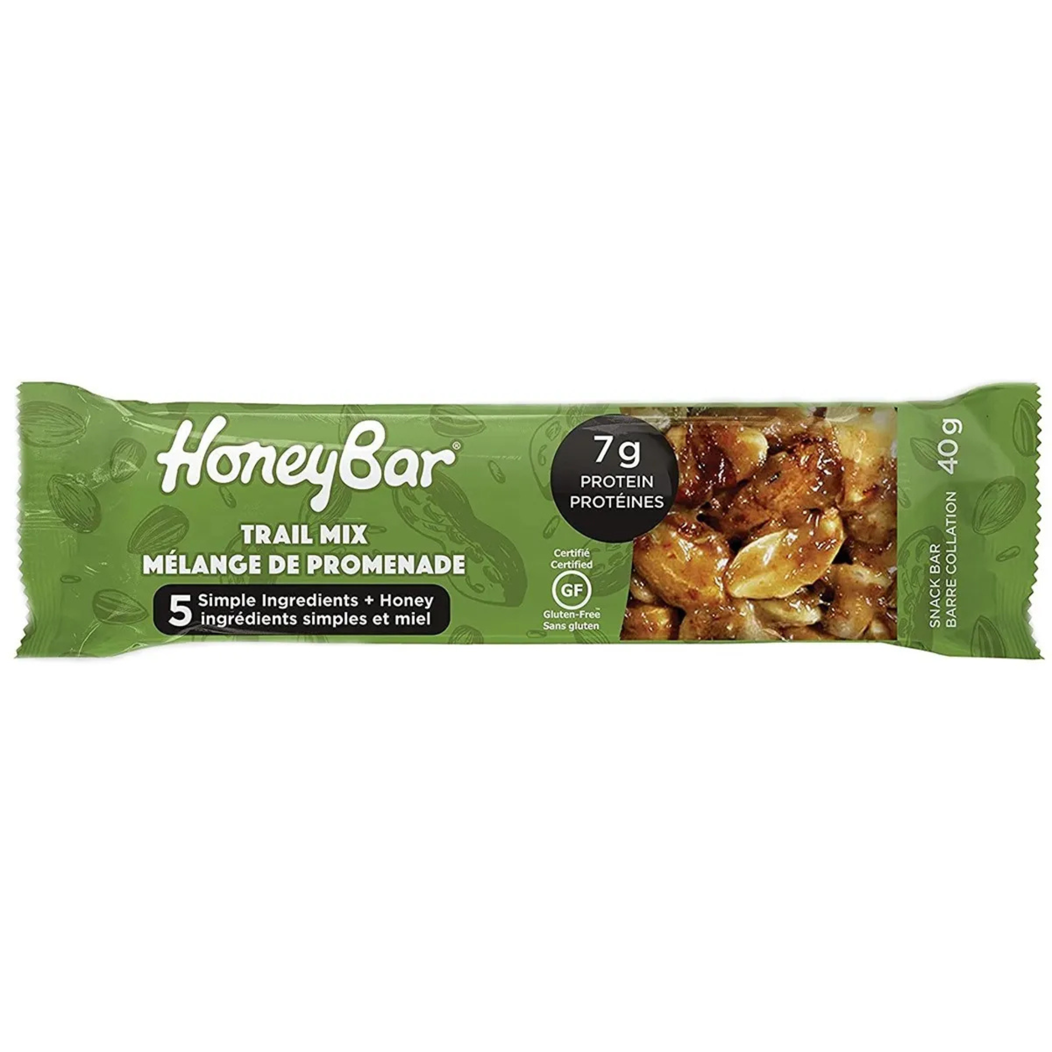 Honey Bar - Trail Mix Bar - 40g