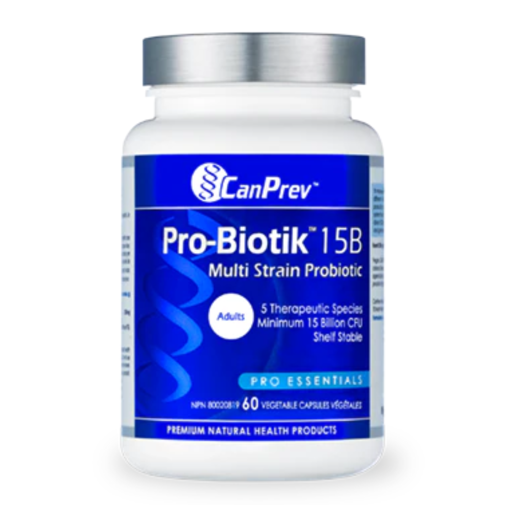 CanPrev - Pro-Biotik 15B - 60 Veg Capsules