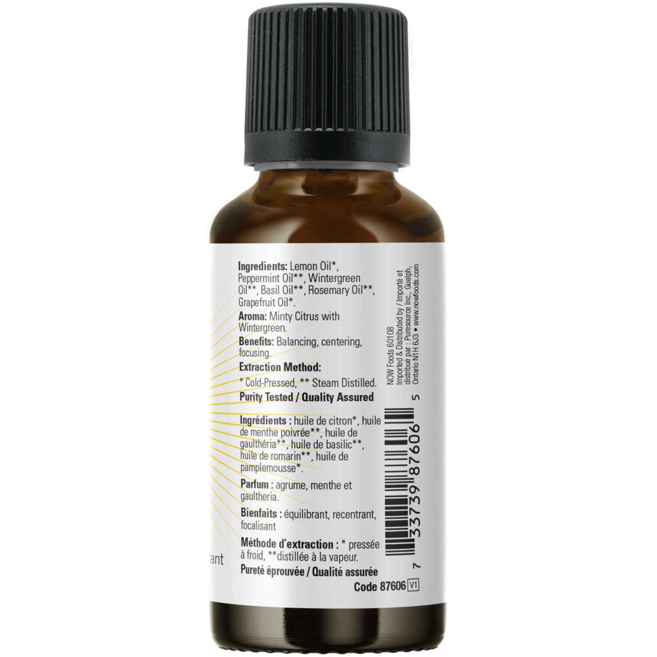 Now - Focus Essential Oil Blend - 30mL