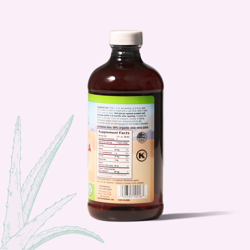 Lily Of The Desert- Aloe Vera Gel Inner Fillet BPA Plastic Free