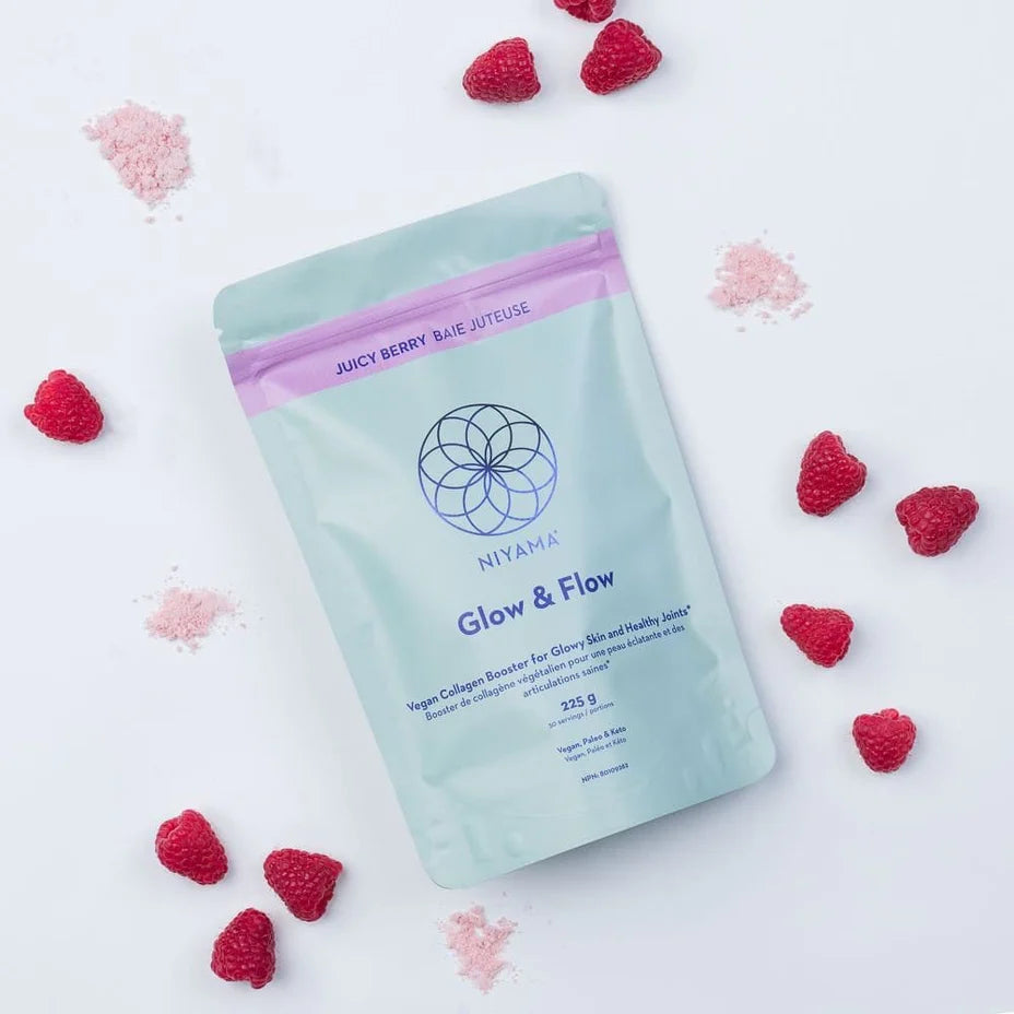 Niyama - Glow & Flow Vegan Collagen Booster Juicy Berry Powder - 225g