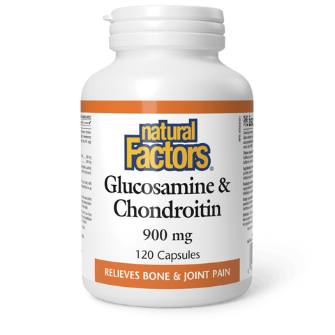 Natural Factors - Glucosamine & Chondroitin - 900mg 120 Capsules