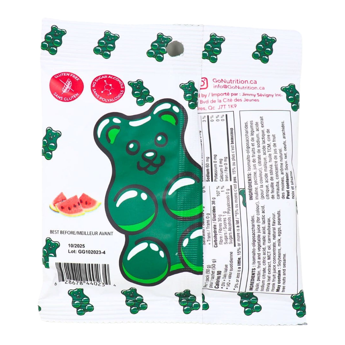GO! Gummy - Watermelon Gummies - 50g