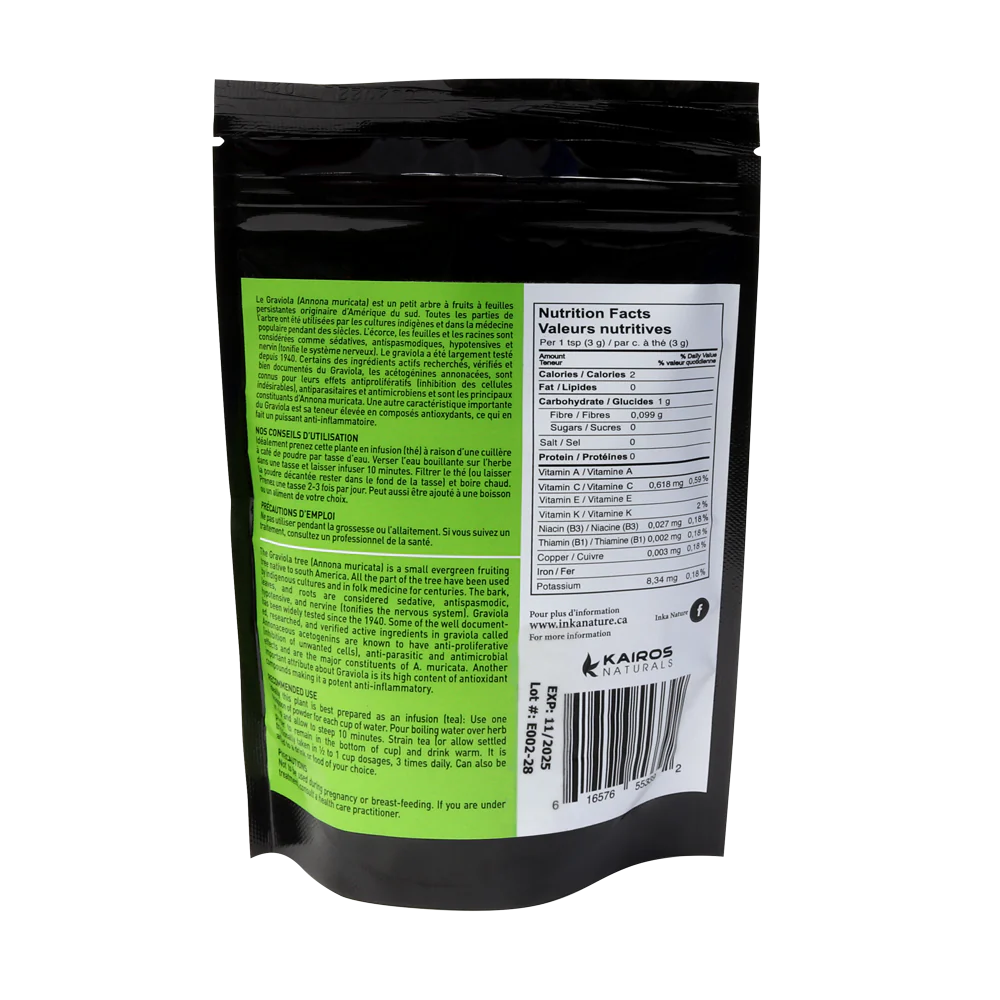Inka Nature - Graviola (Sour Sop) Powder - 150g
