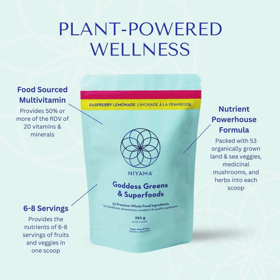 Niyama - Goddess Greens & Superfoods - 293g Powder